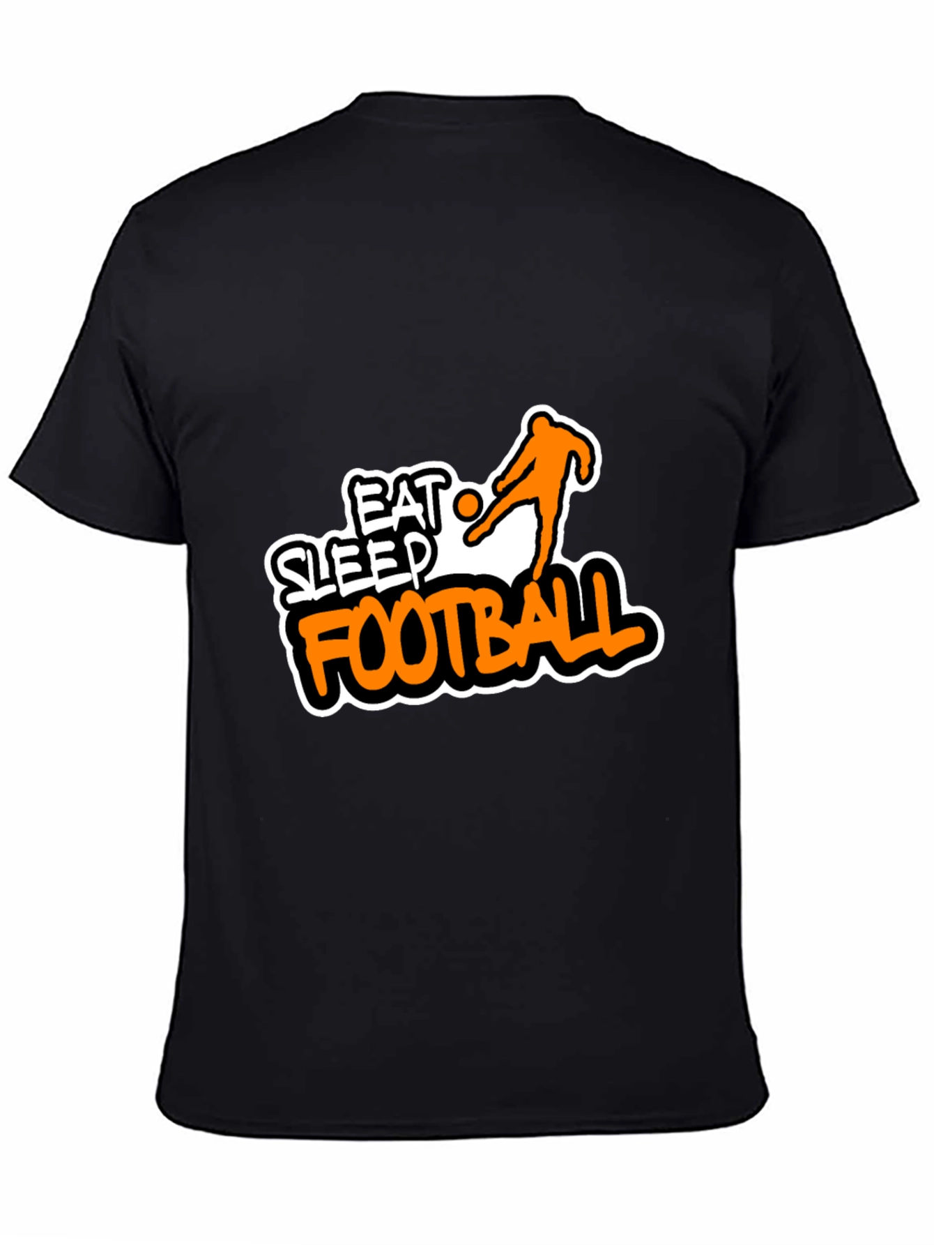 Eat Sleep Football T-Shirt - Graphic Tee