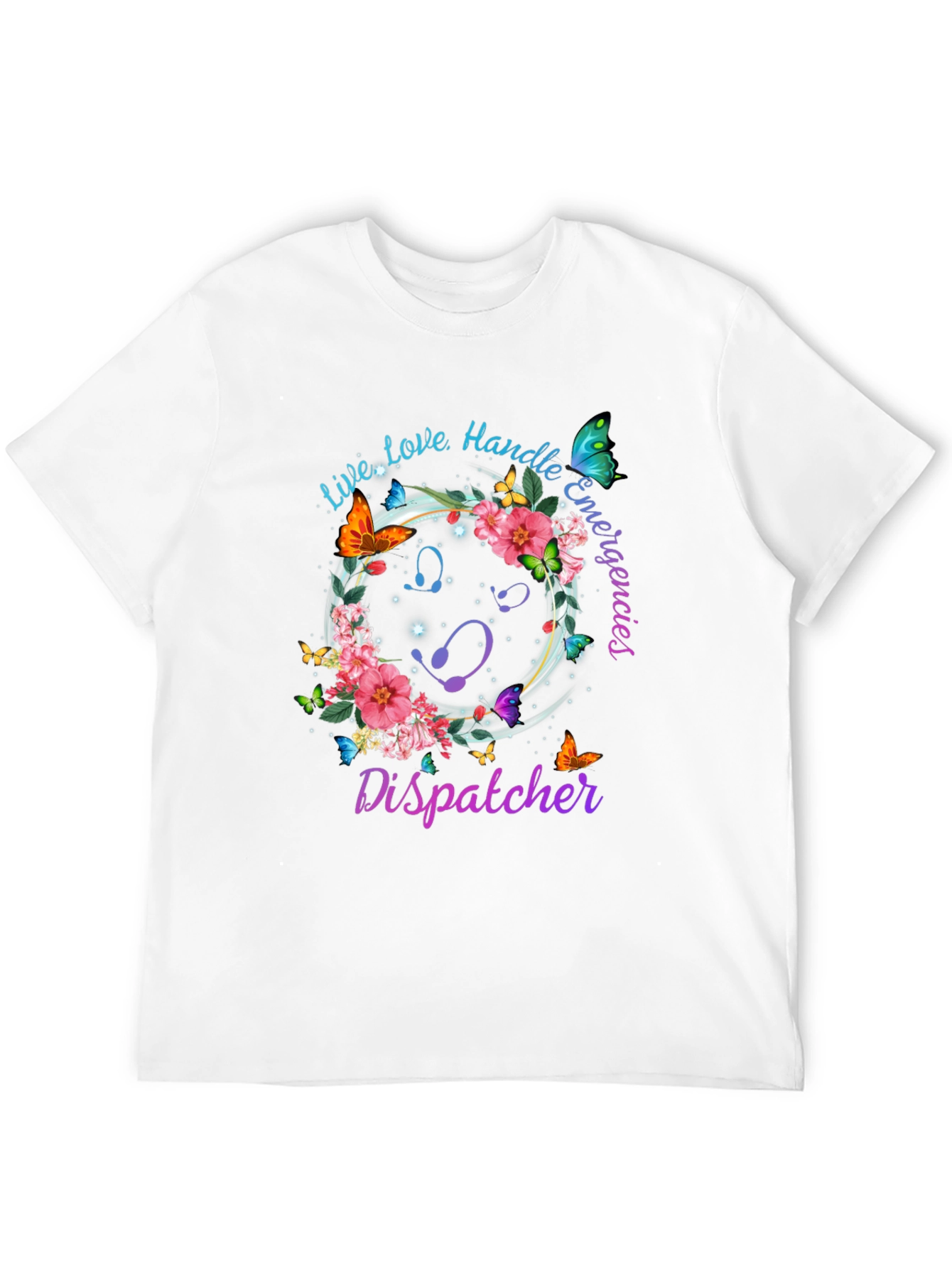 Dispatcher Floral Butterfly T-Shirt