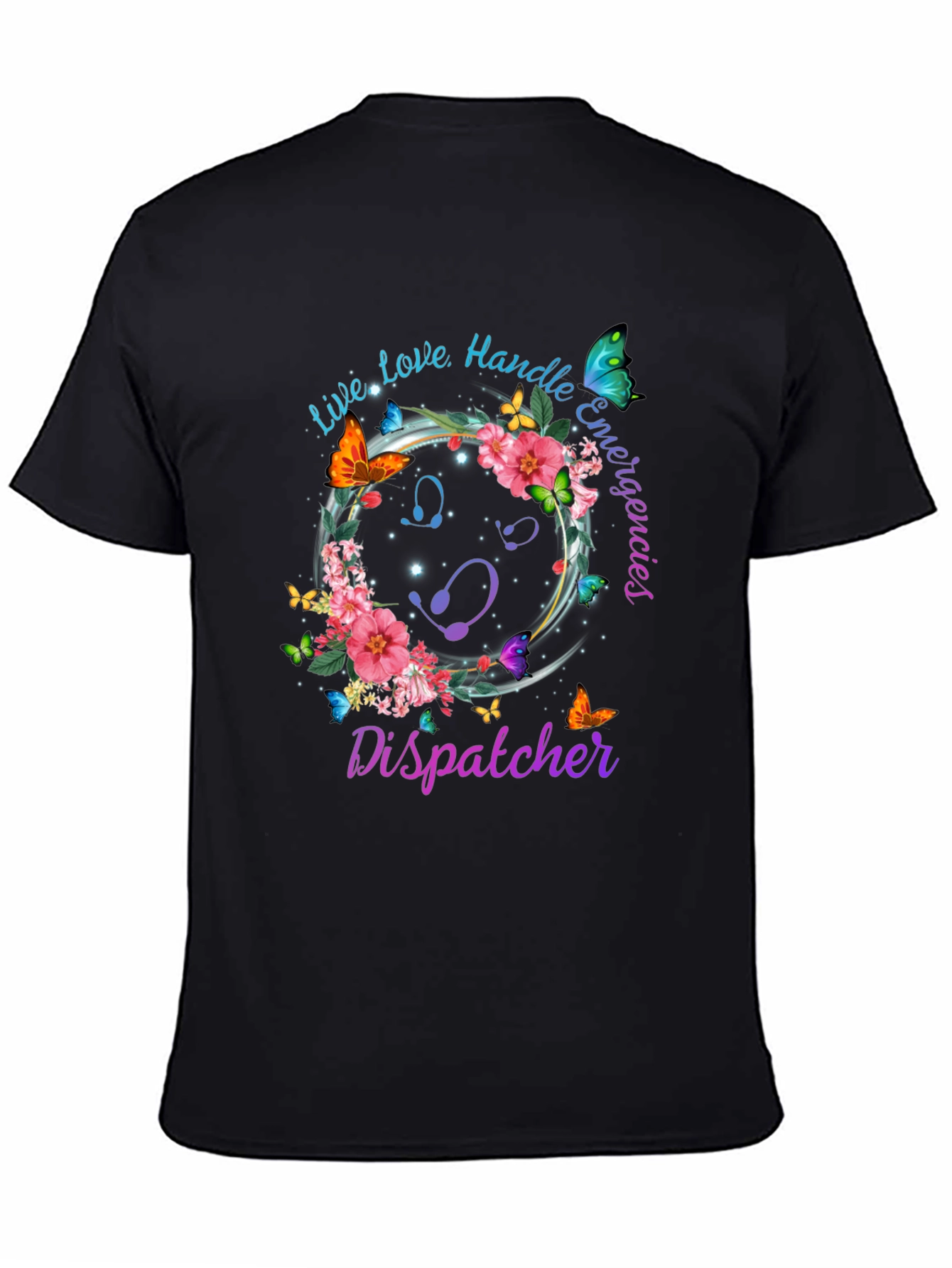 Dispatcher Floral Butterfly T-Shirt