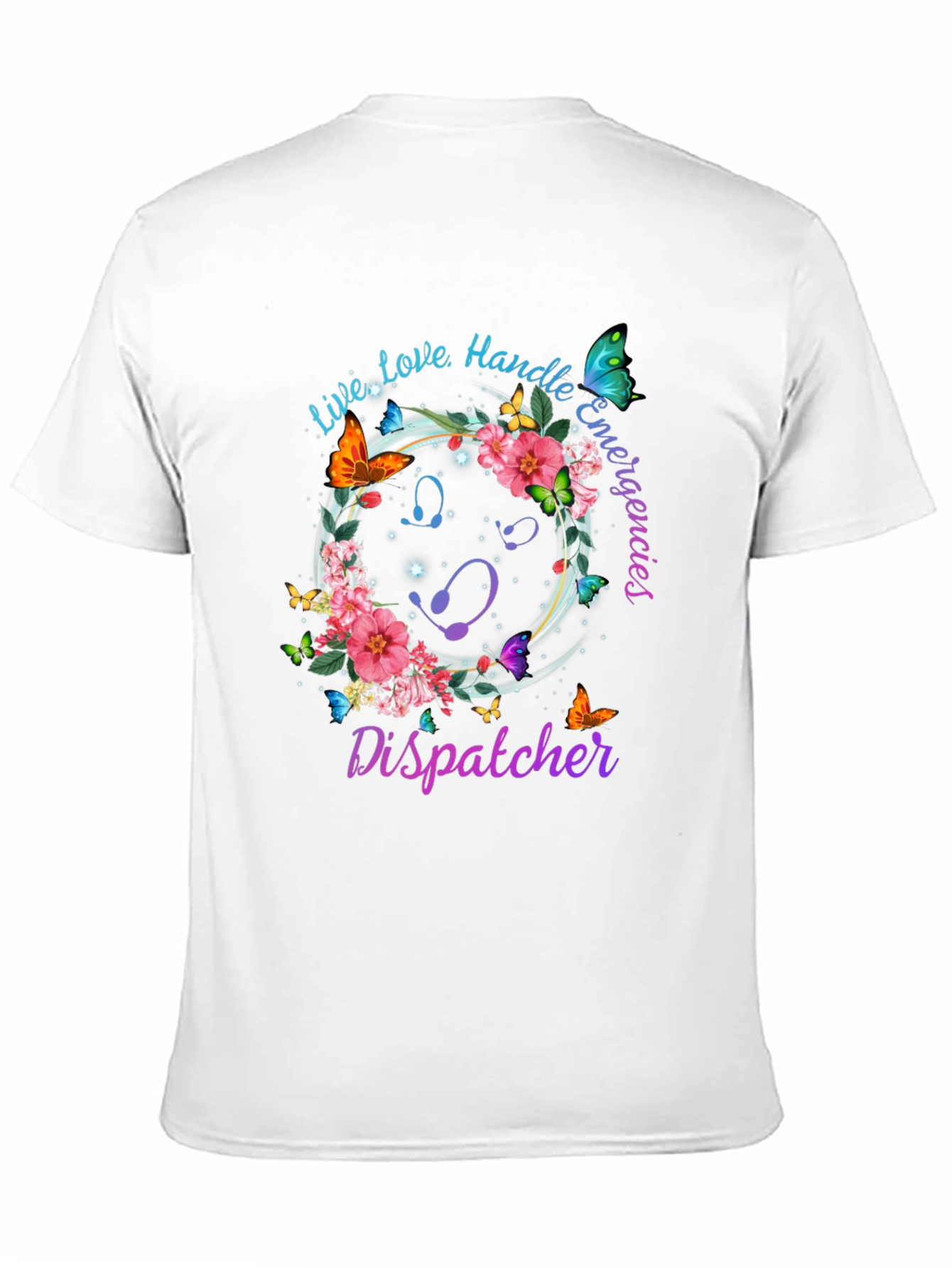 Dispatcher Floral Butterfly T-Shirt