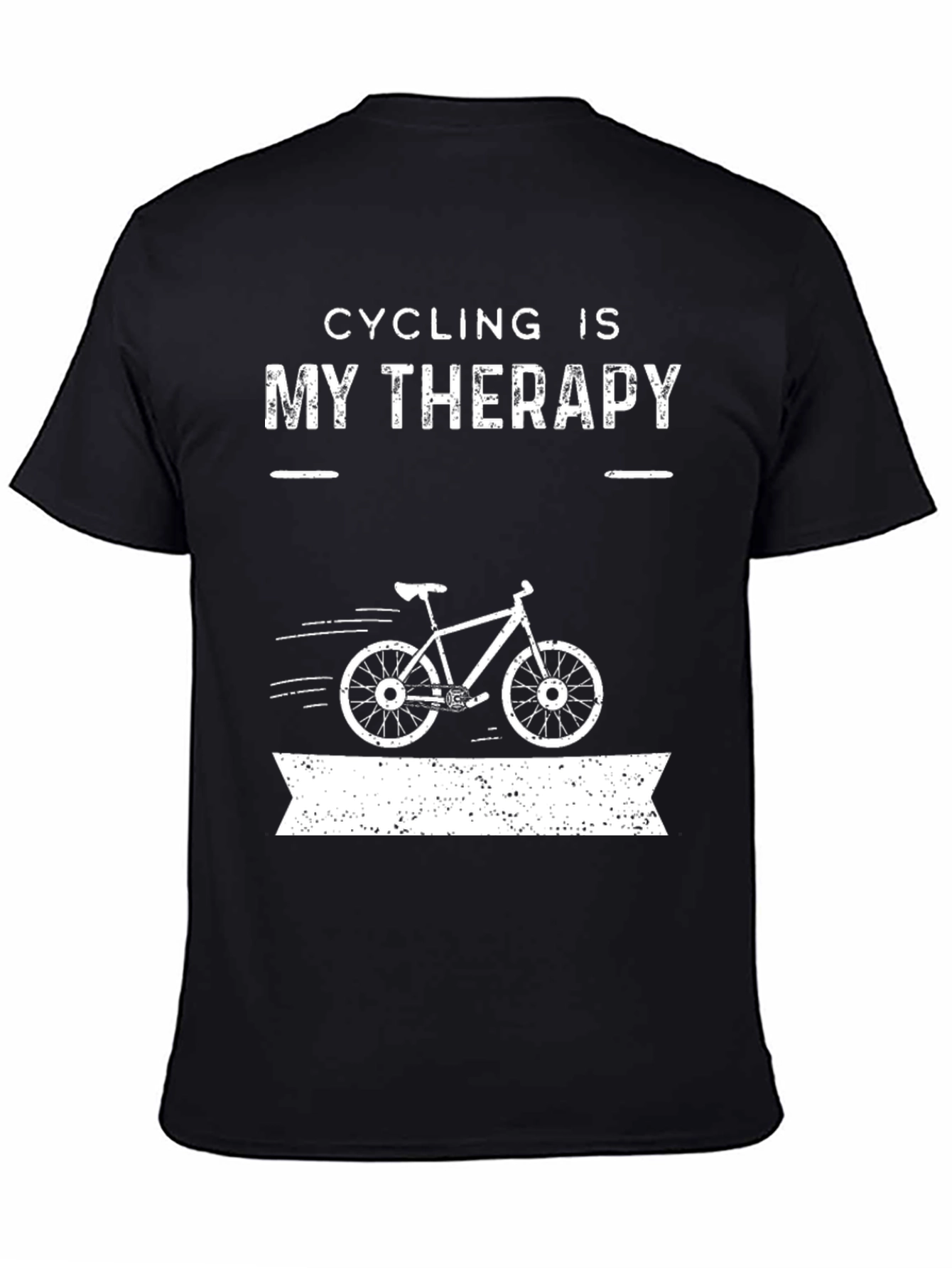 Cycling is My Therapy T-Shirt