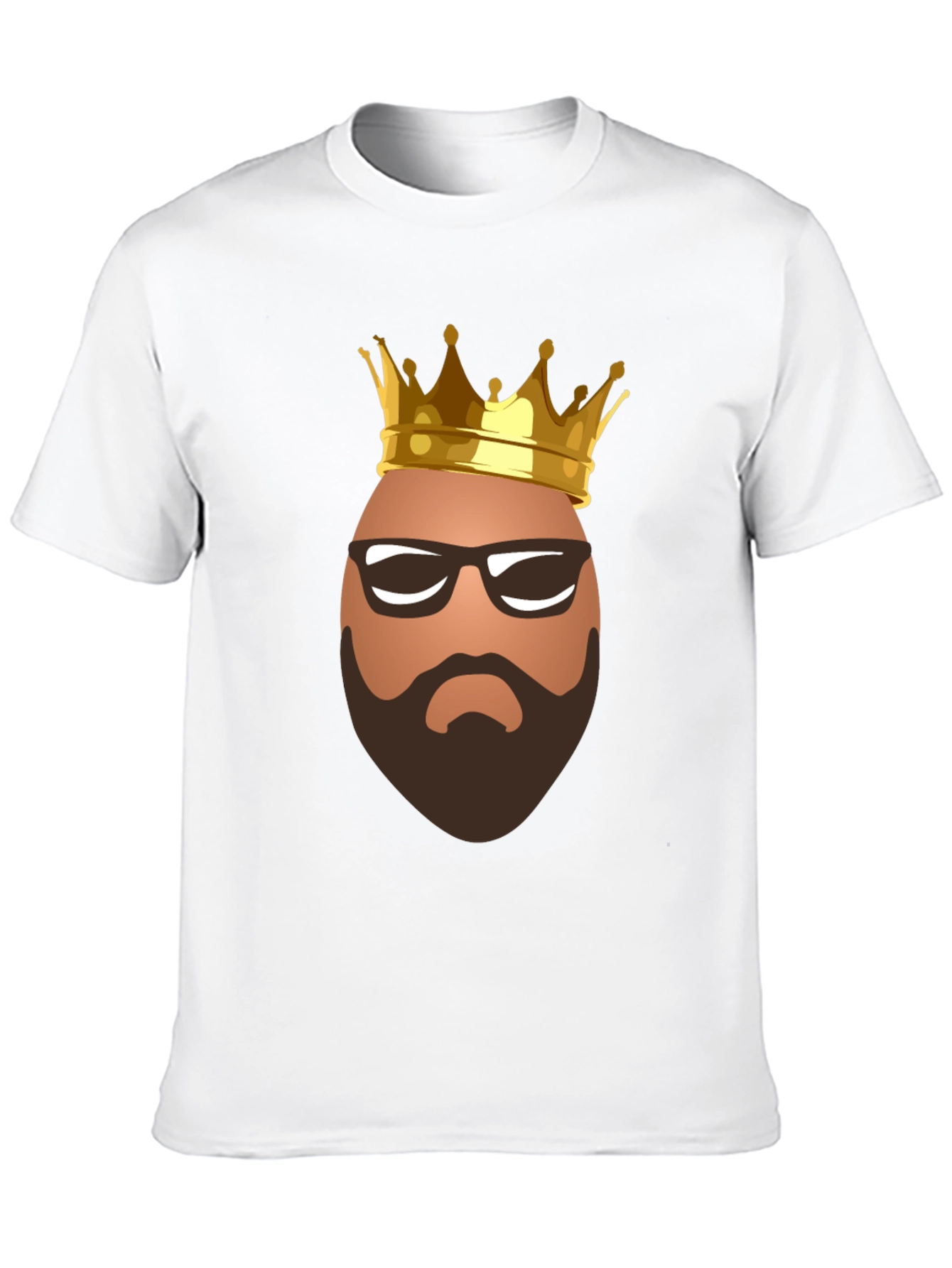 King Egg T-Shirt - Funny Graphic Tee