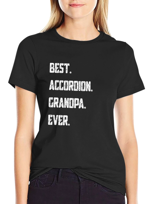 Best Accordion Grandpa Ever T-Shirt