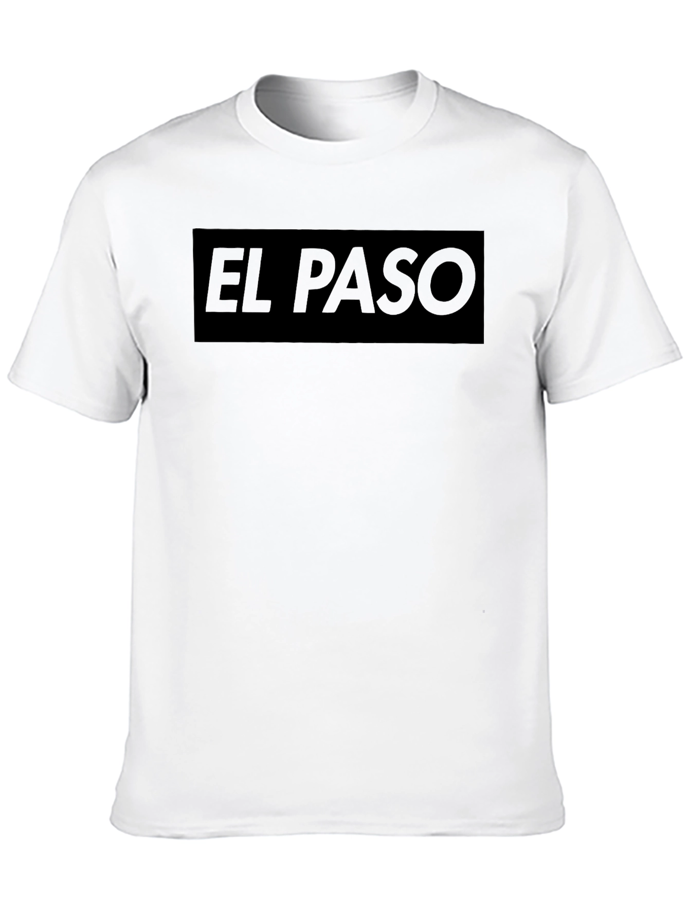 El Paso Black Graphic T-Shirt