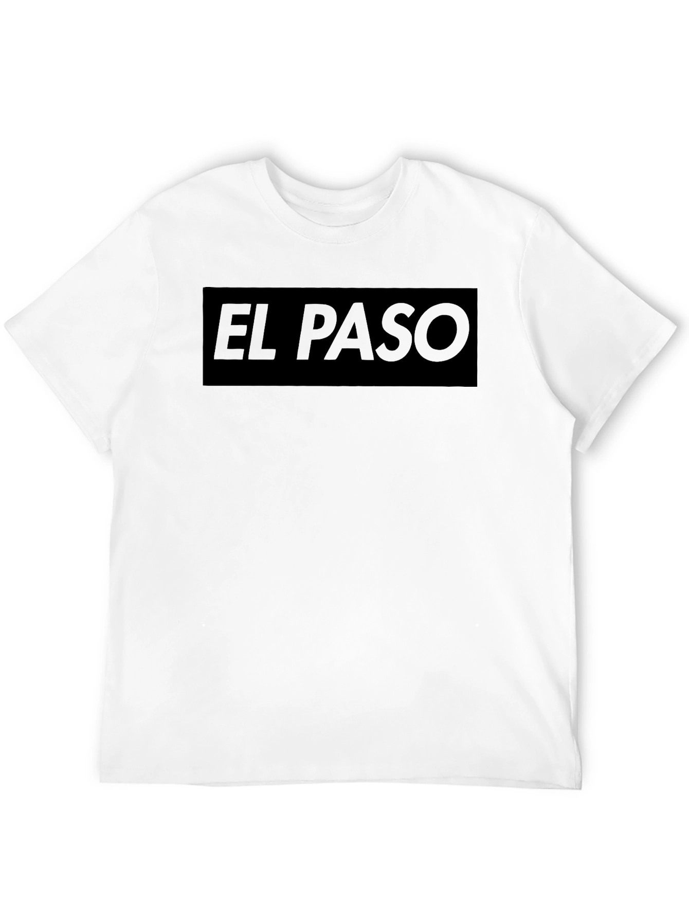 El Paso Black Graphic T-Shirt