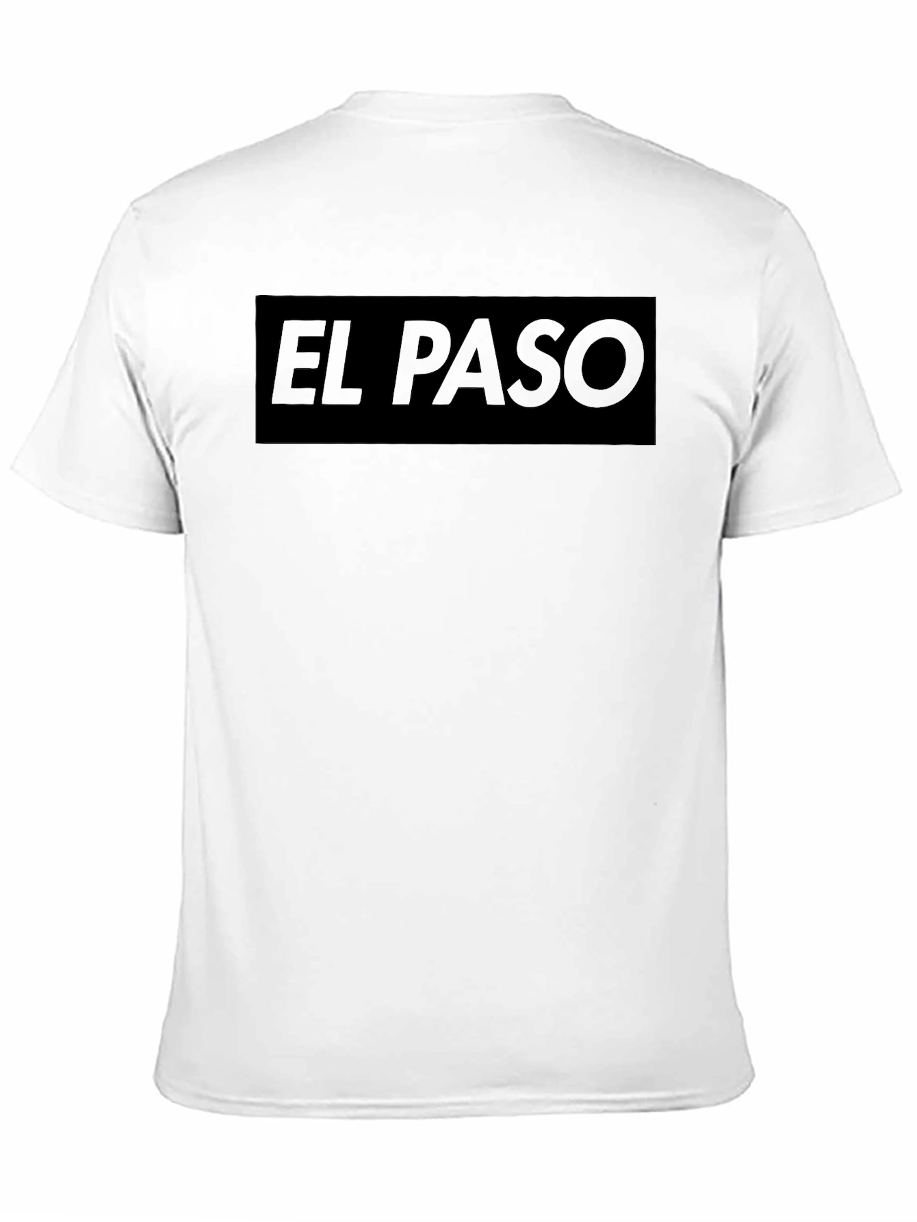 El Paso Black Graphic T-Shirt