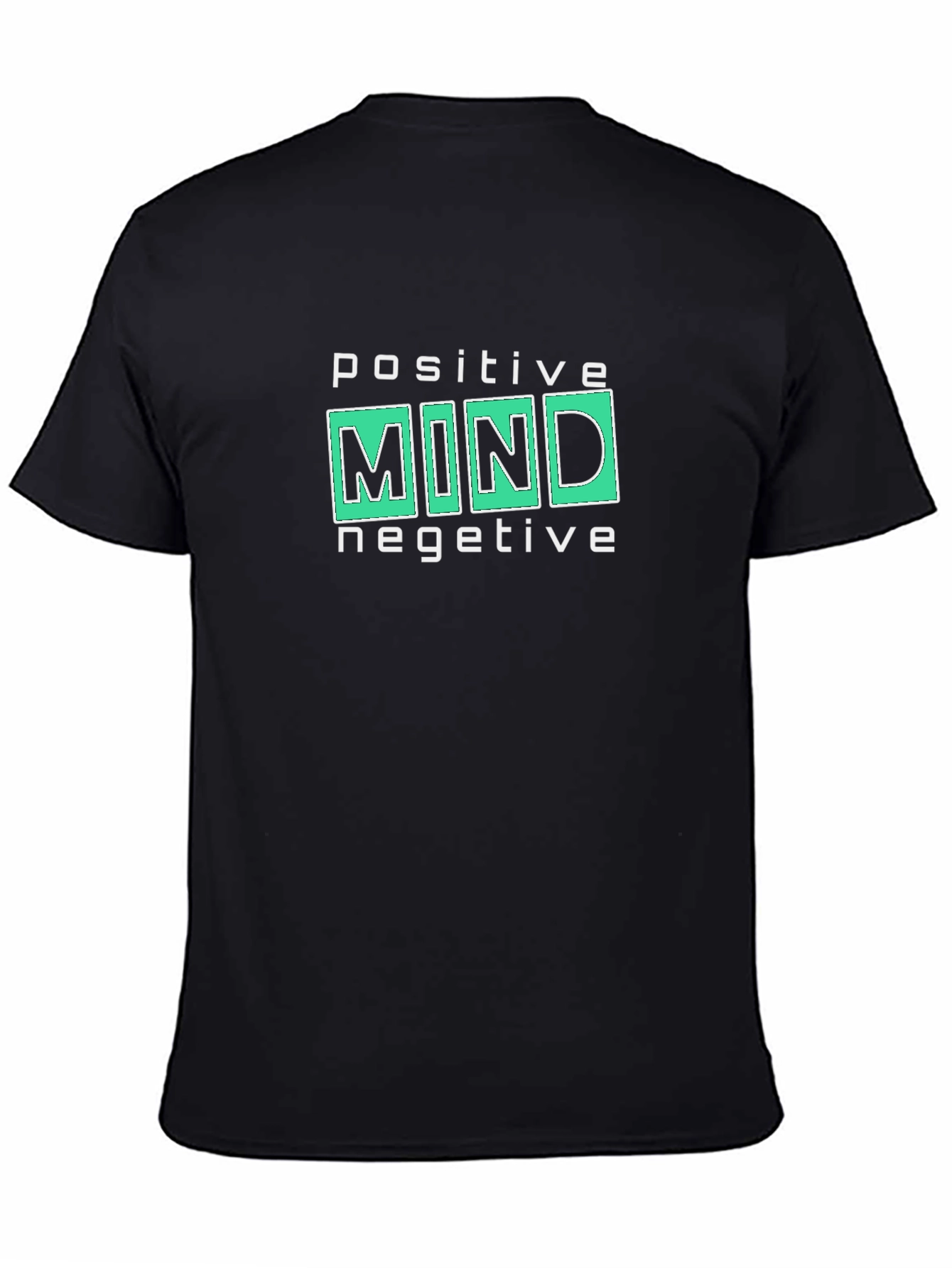 Positive Mind Negative Tee - Cool Graphic Print