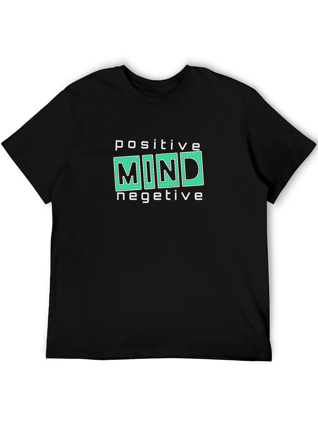 Positive Mind Negative Tee - Cool Graphic Print