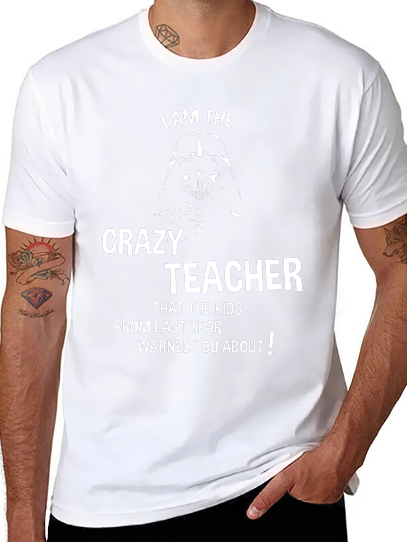 Crazy Teacher T-Shirt - Funny Star Wars Inspired Tee