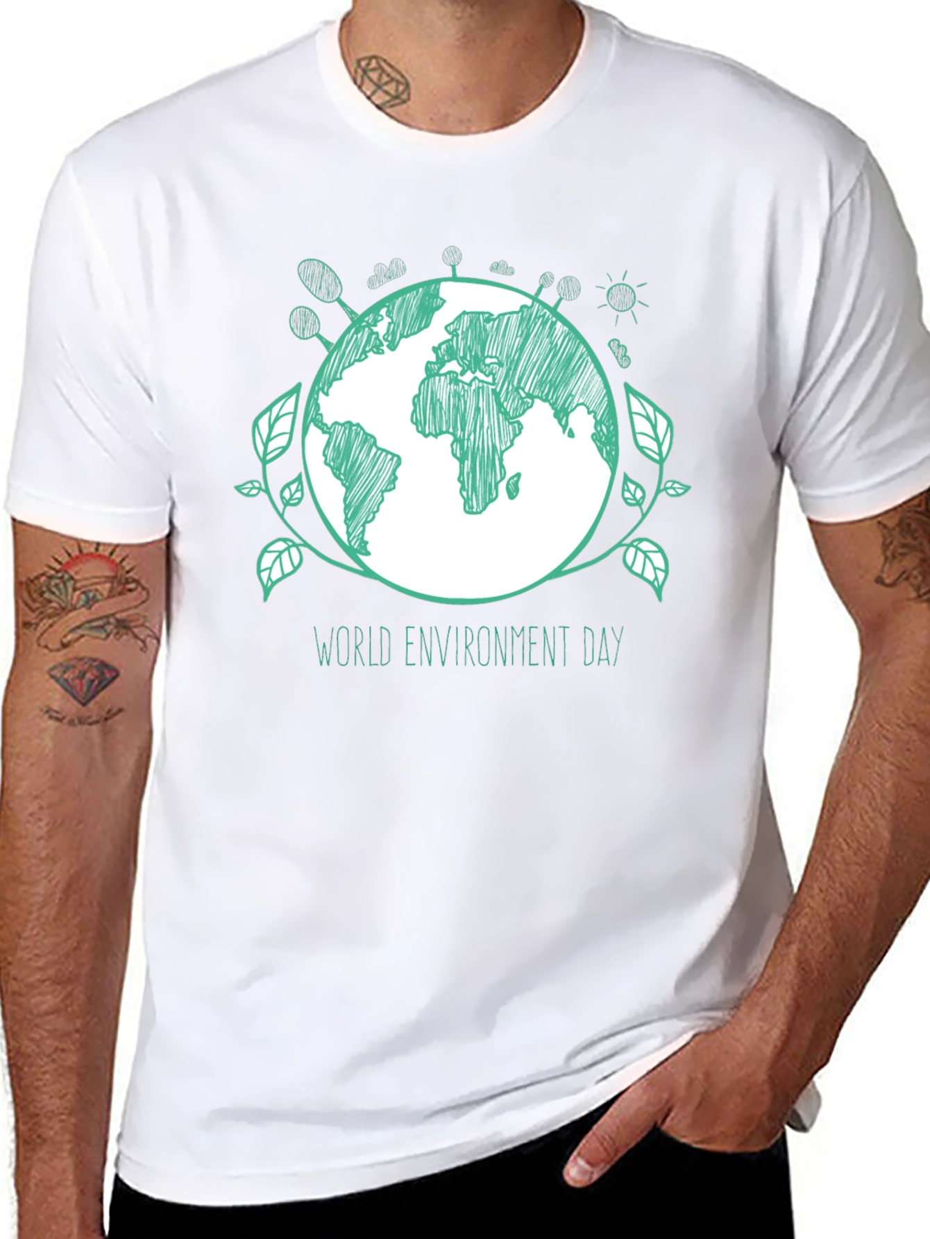 Eco-Friendly World Environment Day T-Shirt