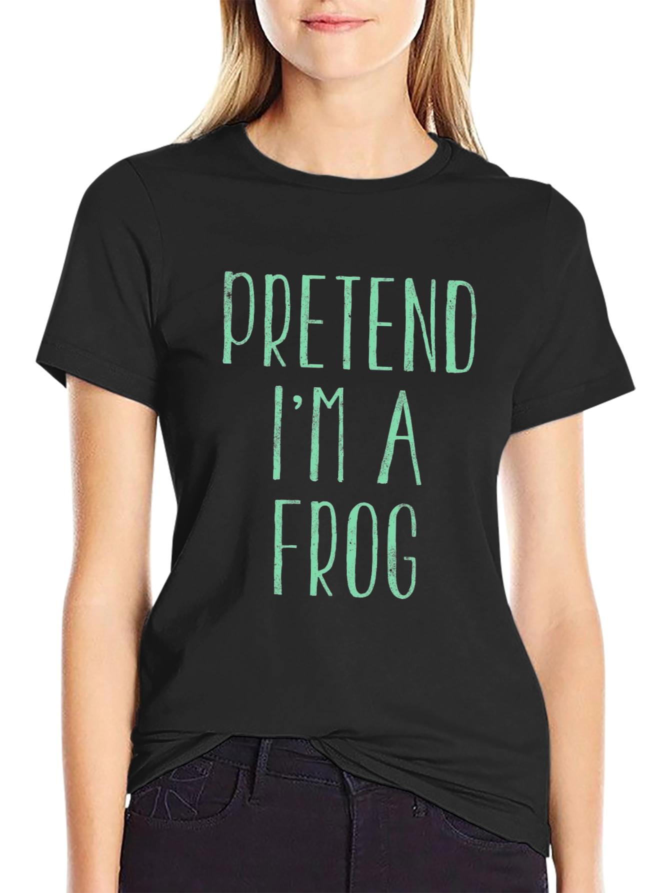 Pretend Im A Frog T-Shirt - Funny Costume Tee