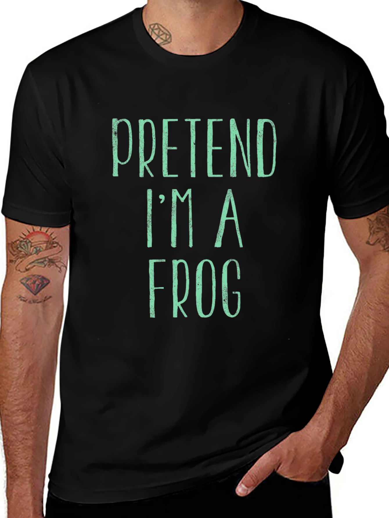 Pretend Im A Frog T-Shirt - Funny Costume Tee