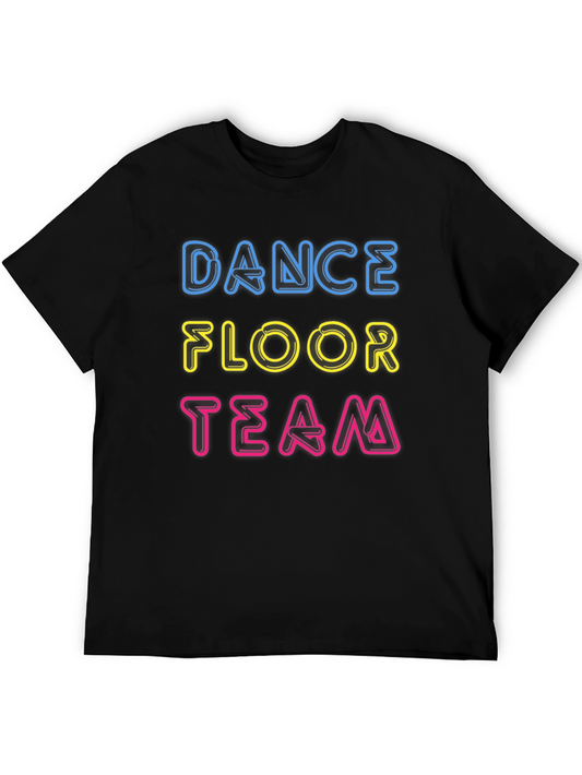 Dance Floor Team Graphic Tee - Stylish & Fun
