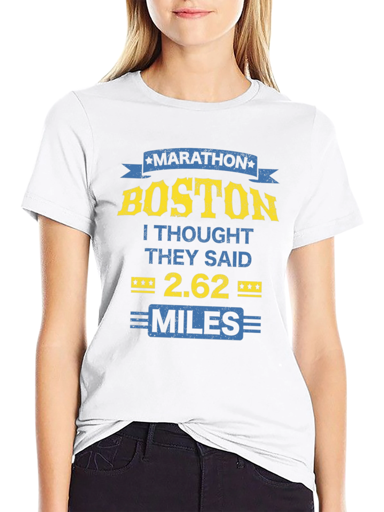 Marathon Boston 2.62 Miles T-Shirt