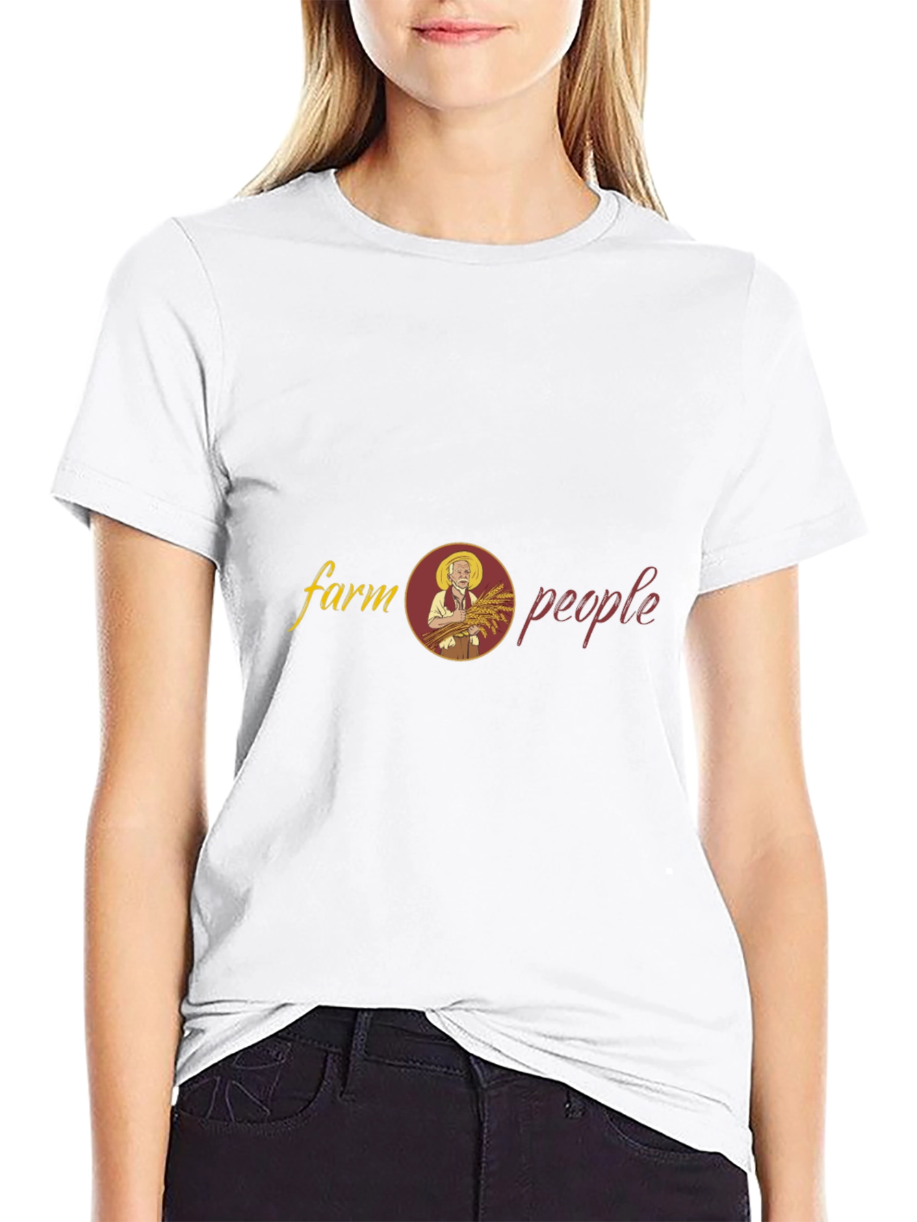 Farm People T-Shirt - Unisex Black Tee