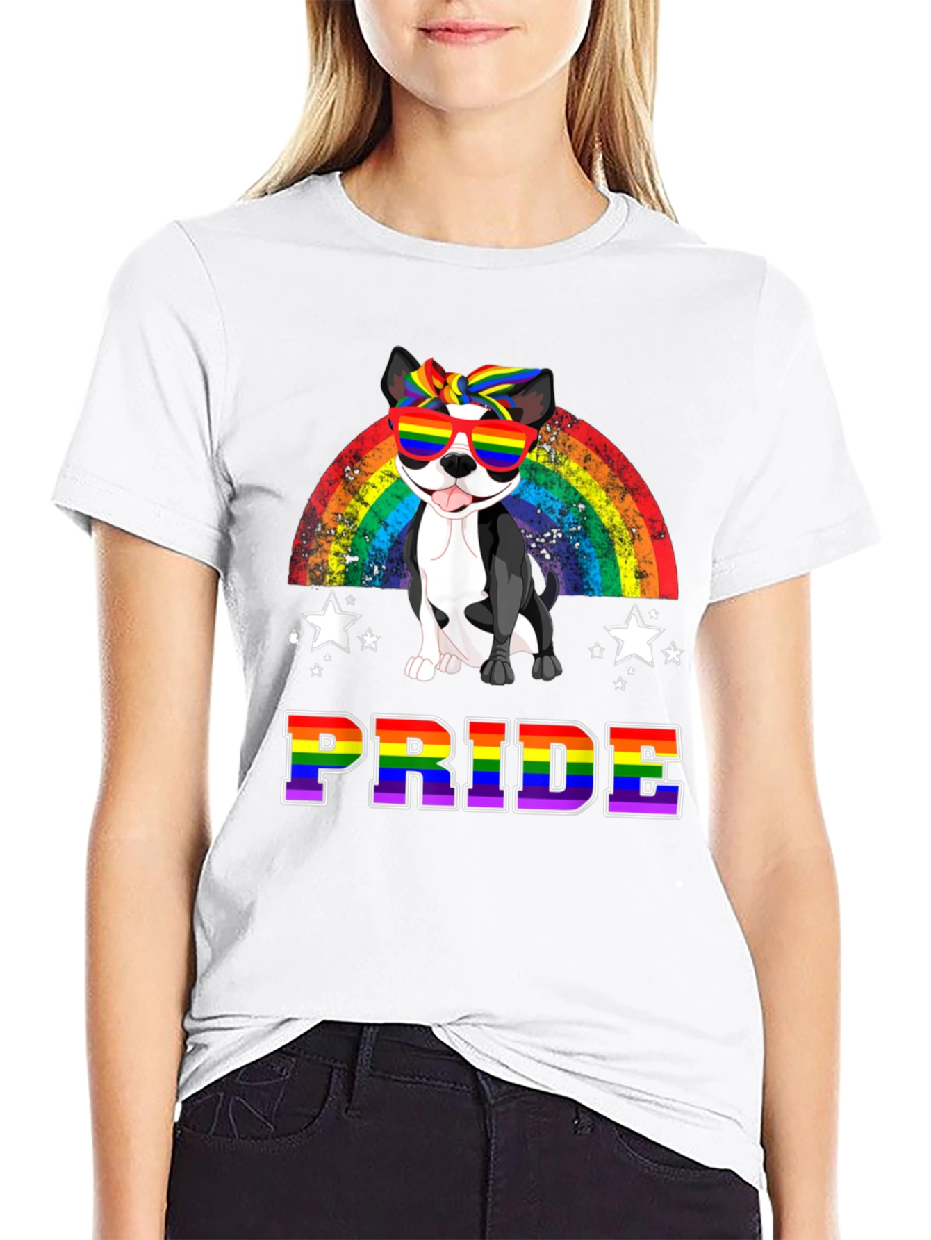 Pride Dog Rainbow T-Shirt