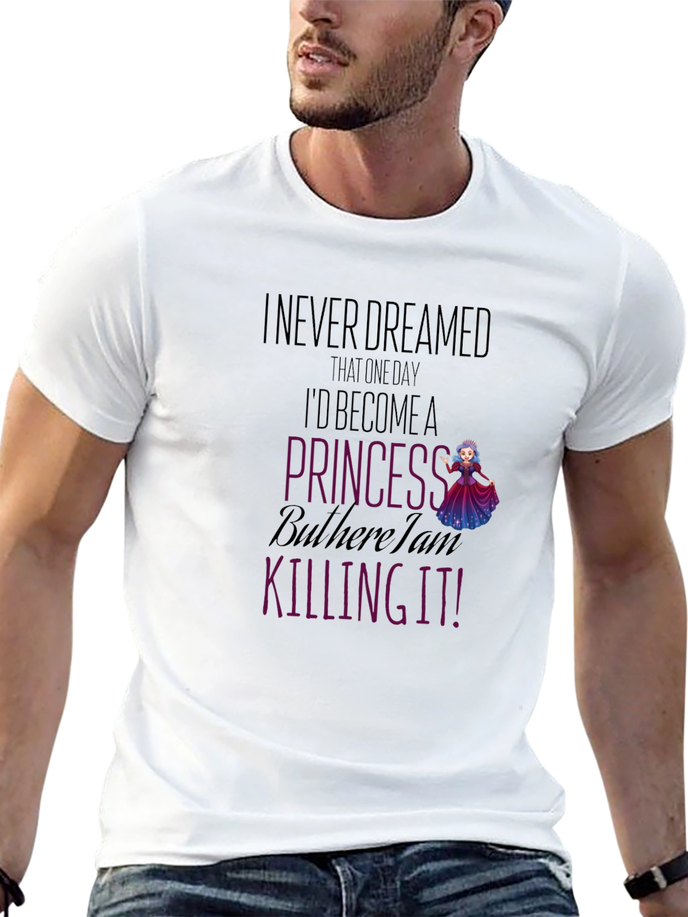 Princess Killing It Graphic T-Shirt
