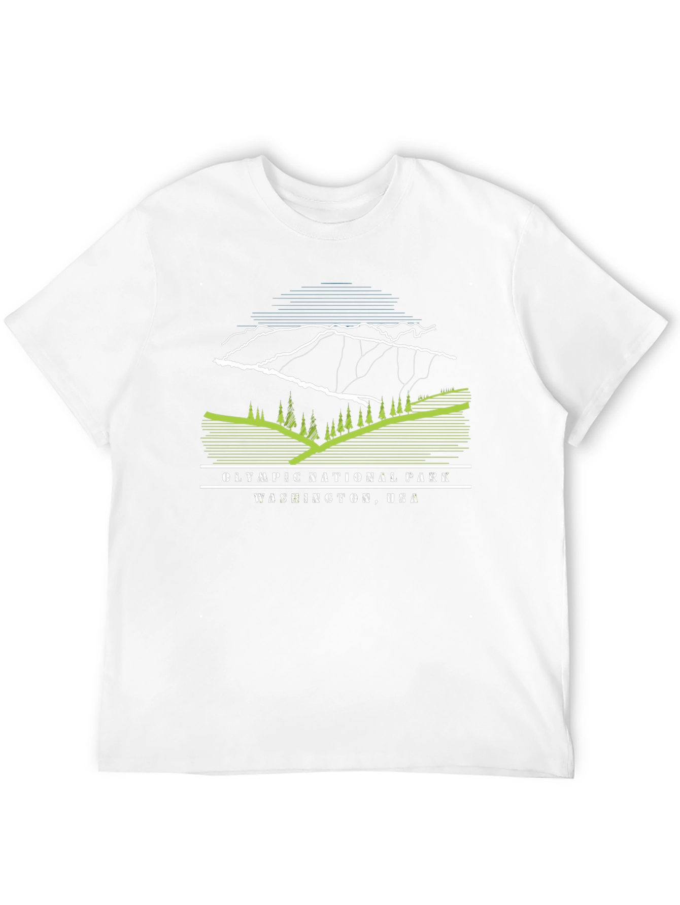 Olympic National Park Graphic Tee - Black