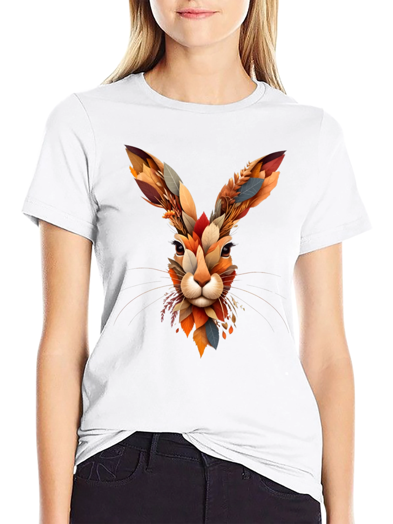 Autumnal Rabbit Graphic Tee