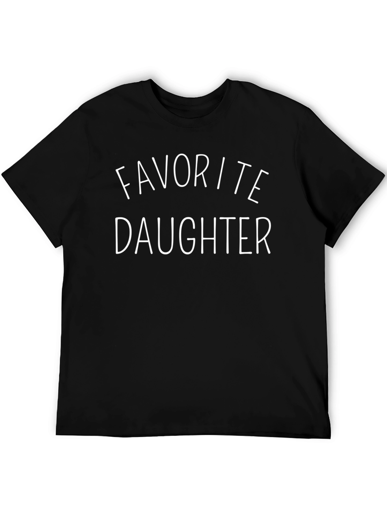 Favorite Daughter Graphic Tee - Black Cotton T-Shirt