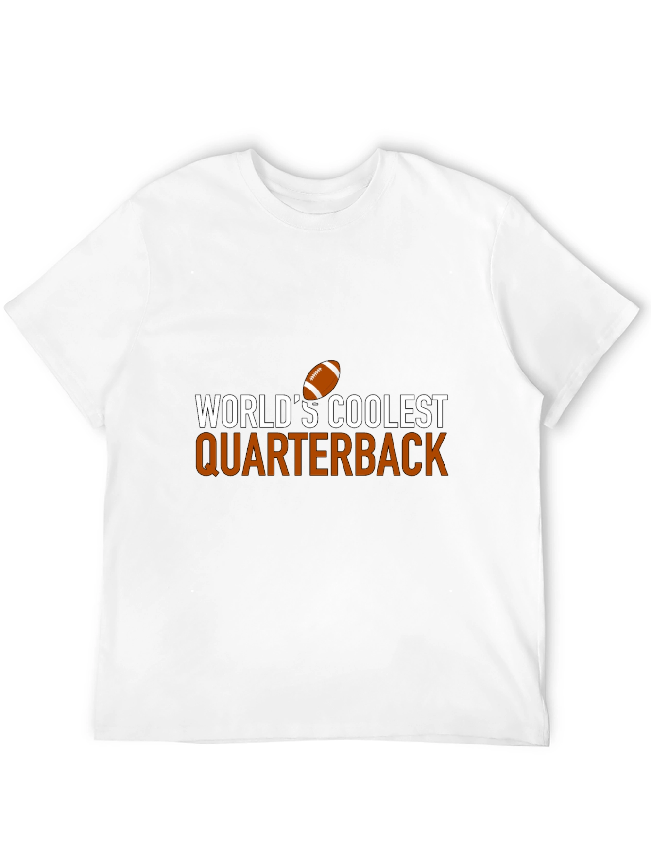 Worlds Coolest Quarterback Graphic Tee