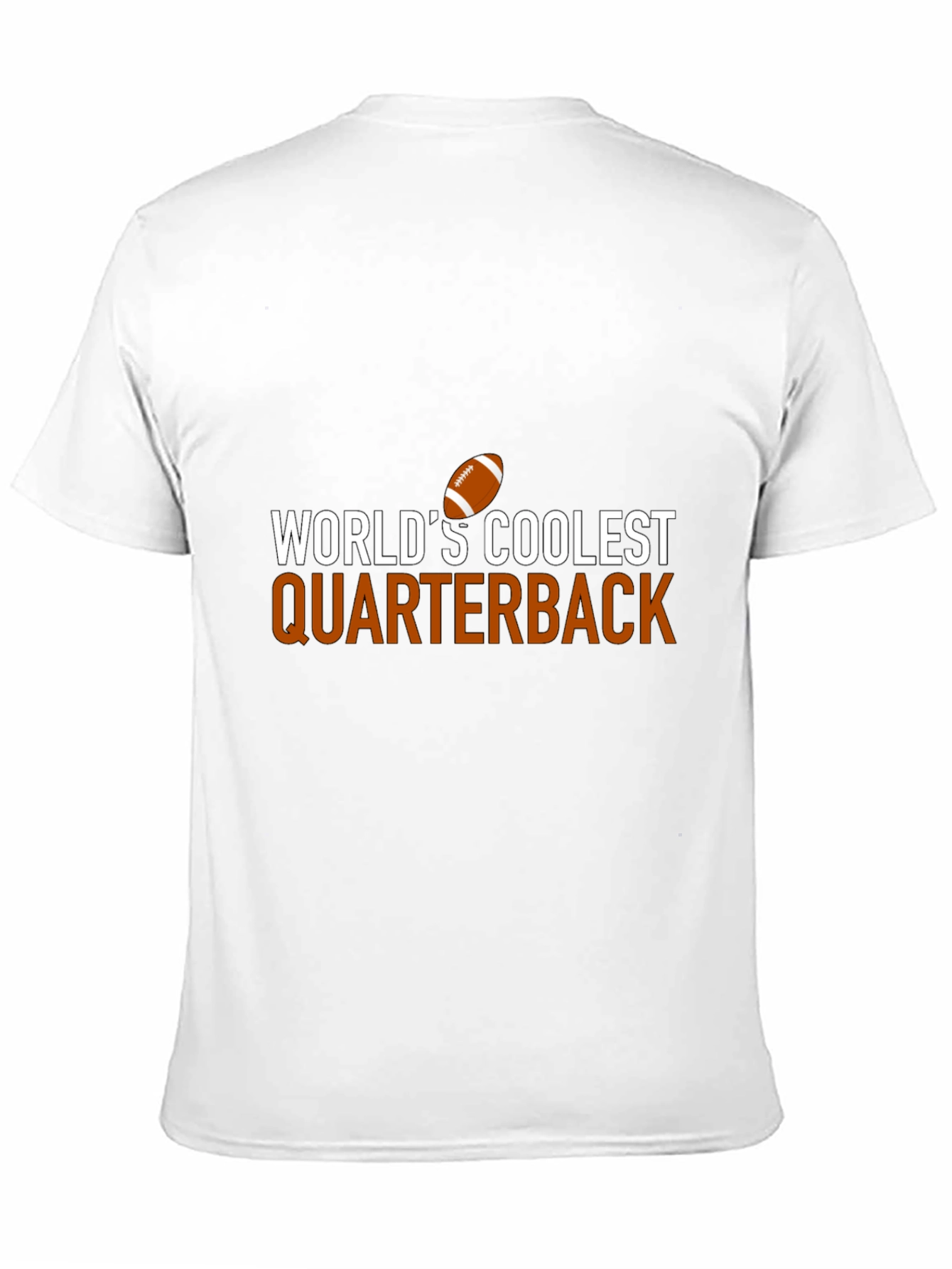 Worlds Coolest Quarterback Graphic Tee