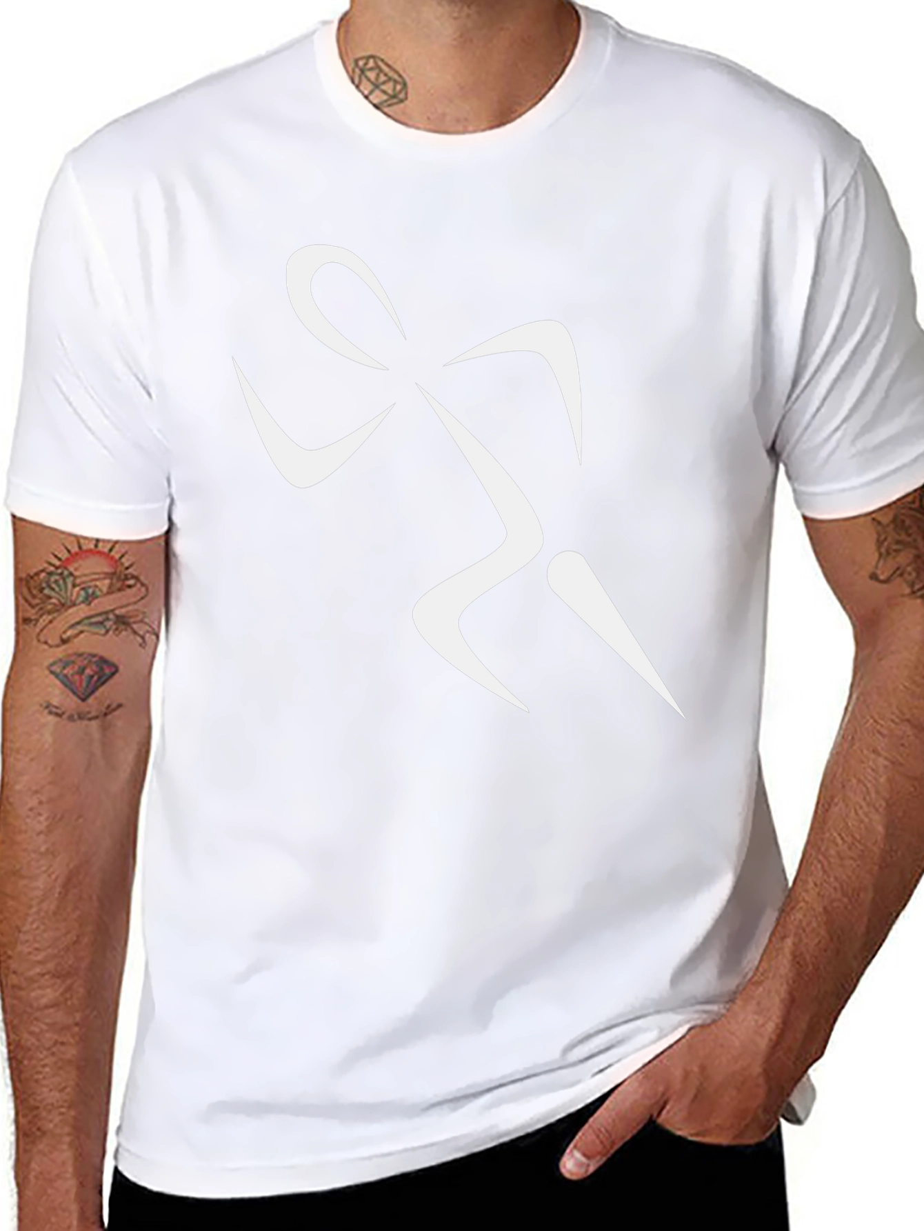 Runner Graphic Tee - Black