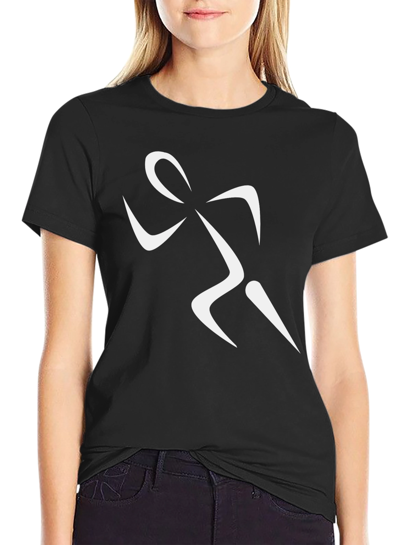Runner Graphic Tee - Black
