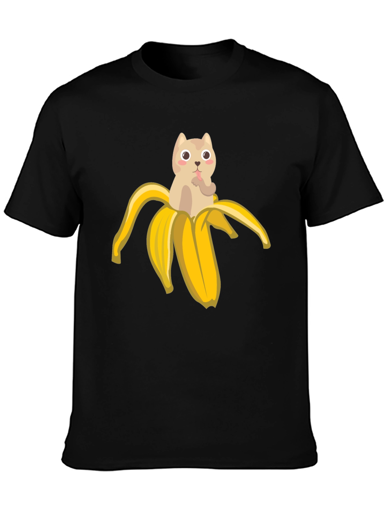 Banana Cat T-Shirt - Funny Graphic Tee