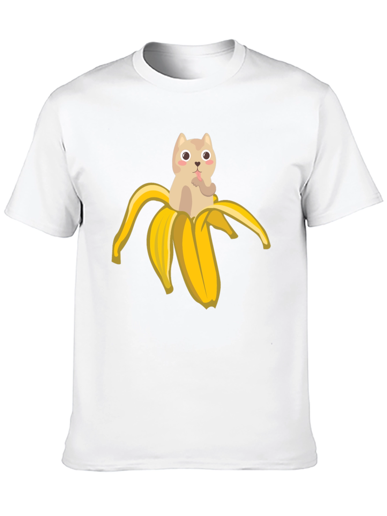 Banana Cat T-Shirt - Funny Graphic Tee