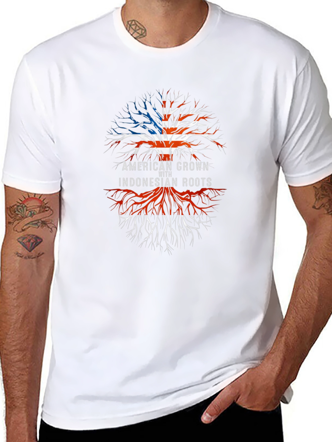 American Grown with Indonesian Roots T-Shirt