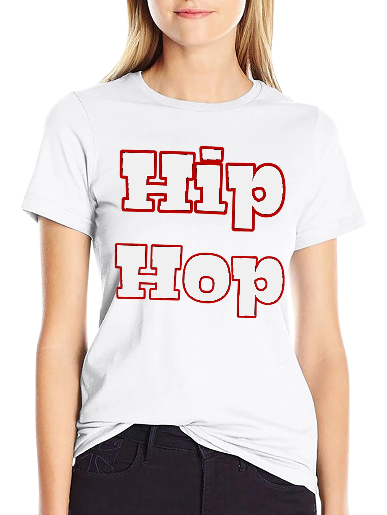 Hip Hop Graphic Tee - Bold Streetwear Style
