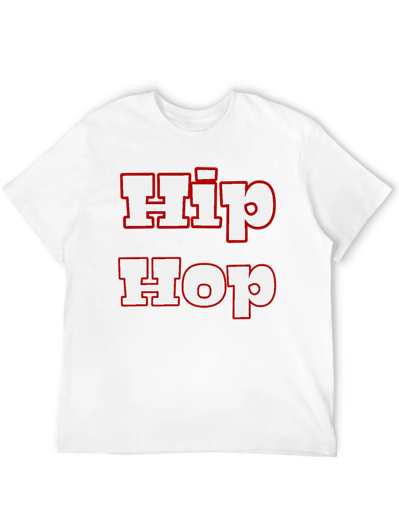 Hip Hop Graphic Tee - Bold Streetwear Style