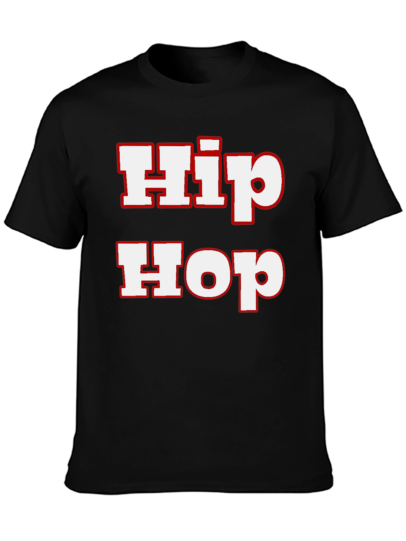 Hip Hop Graphic Tee - Bold Streetwear Style