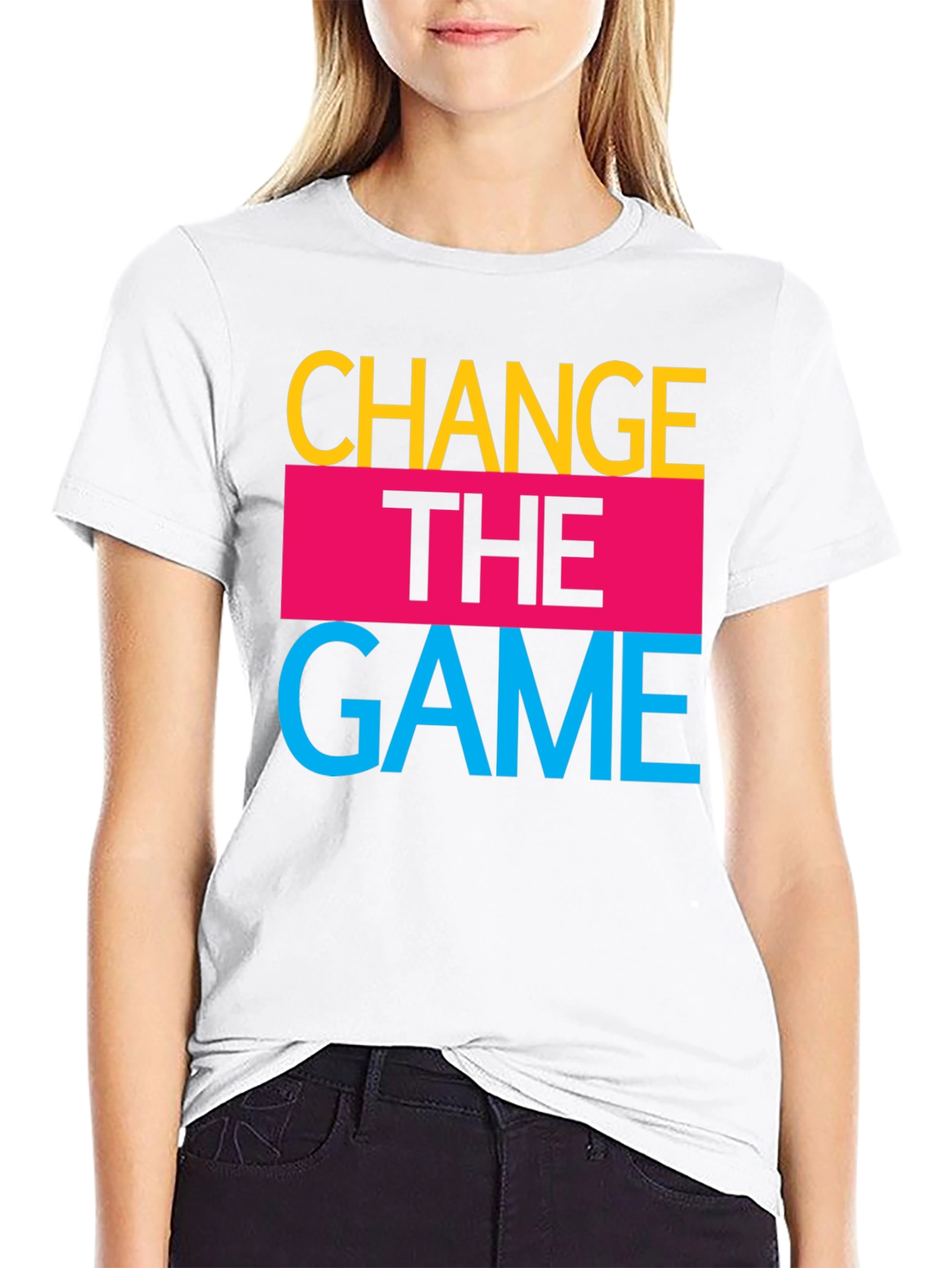 Change the Game Graphic T-Shirt - Bold Style