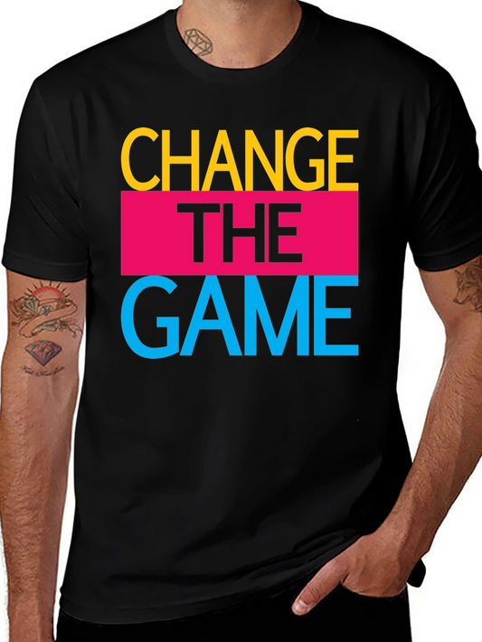 Change the Game Graphic T-Shirt - Bold Style
