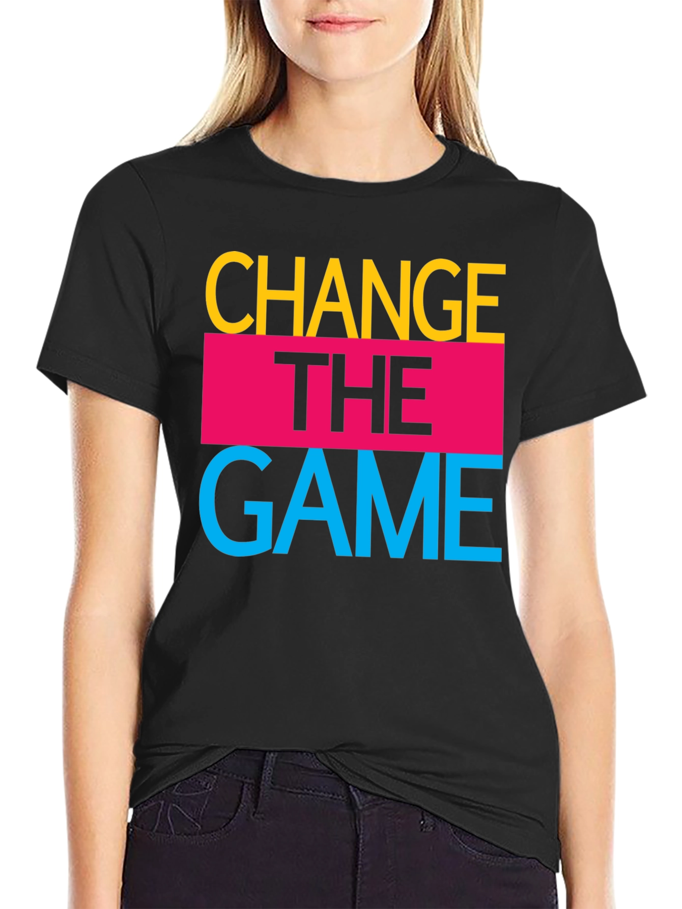 Change the Game Graphic T-Shirt - Bold Style
