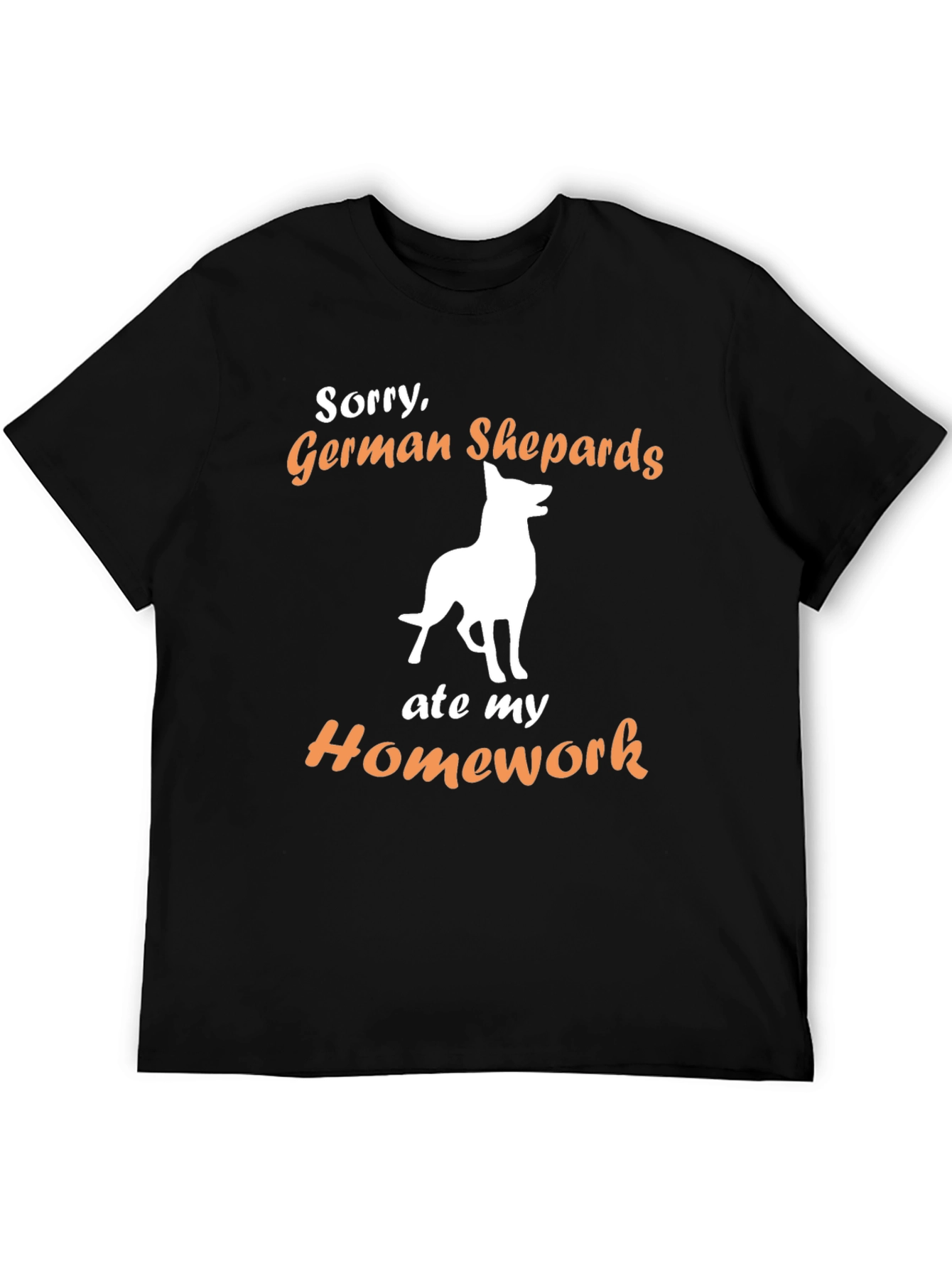 German Shepherd Ate My Homework T-Shirt