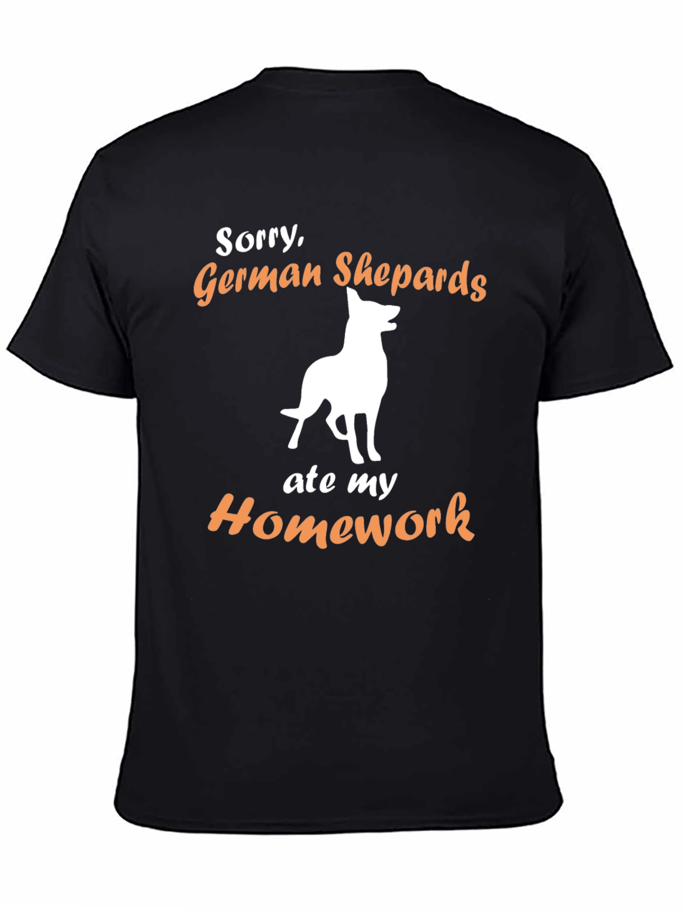 German Shepherd Ate My Homework T-Shirt