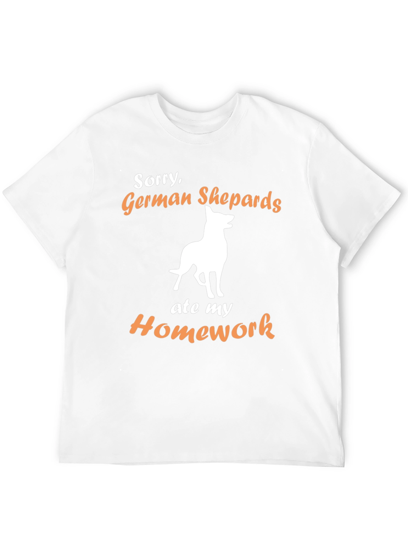 German Shepherd Ate My Homework T-Shirt