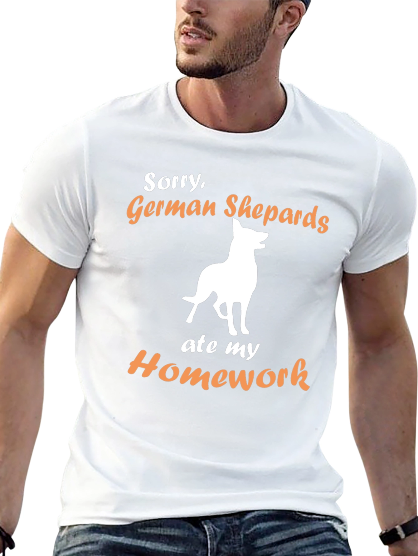 German Shepherd Ate My Homework T-Shirt