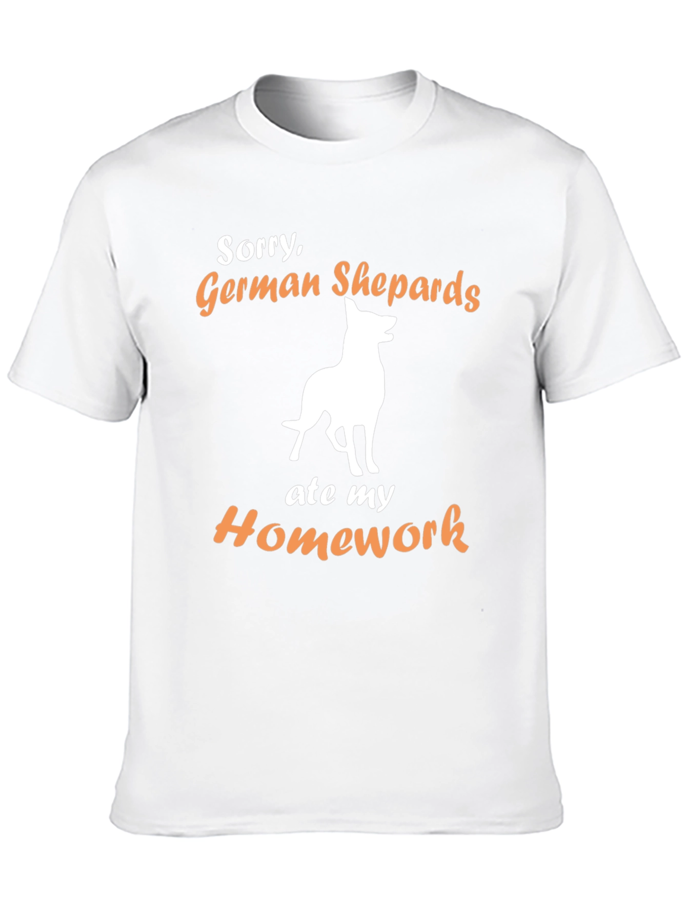German Shepherd Ate My Homework T-Shirt