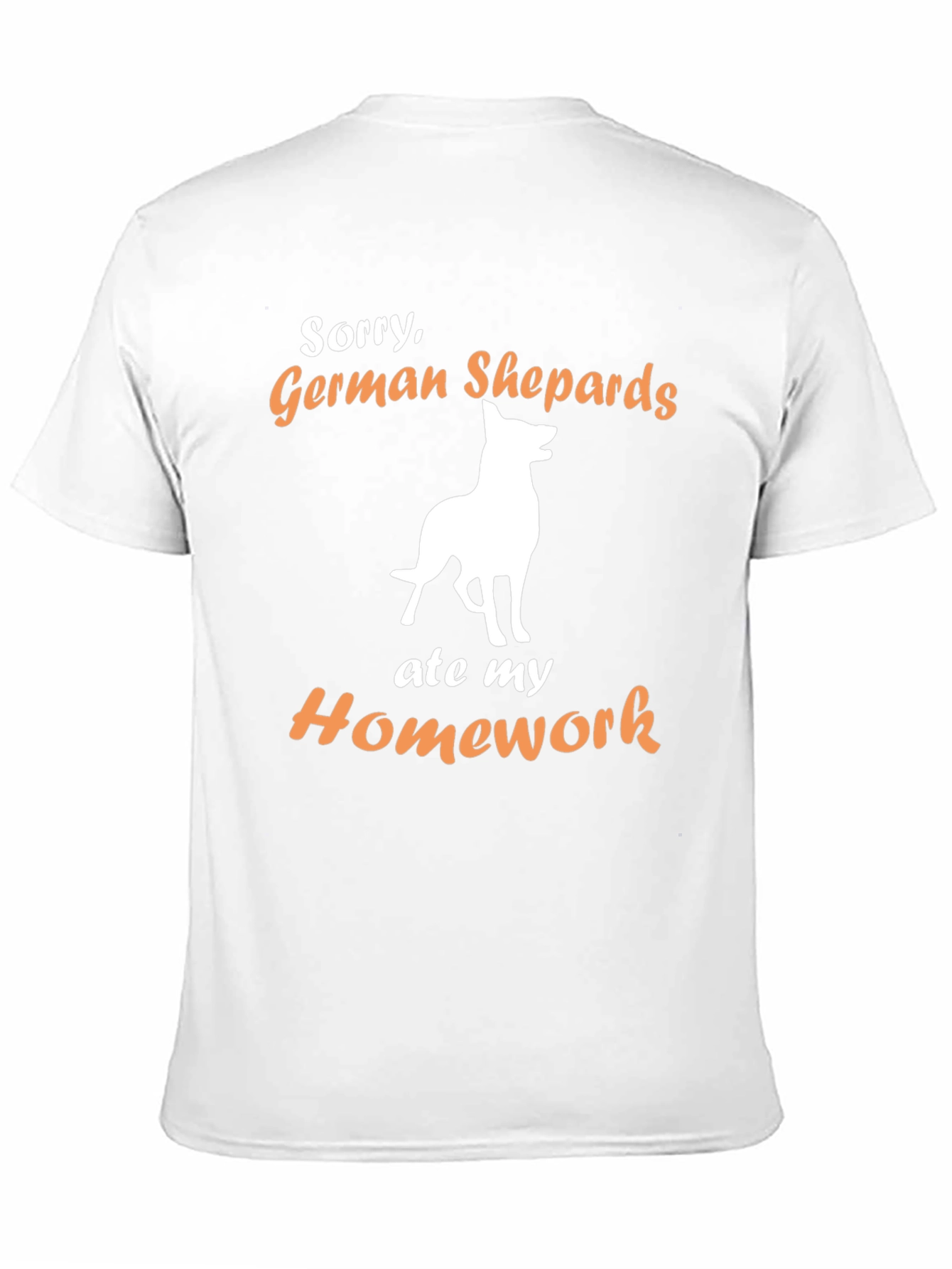 German Shepherd Ate My Homework T-Shirt