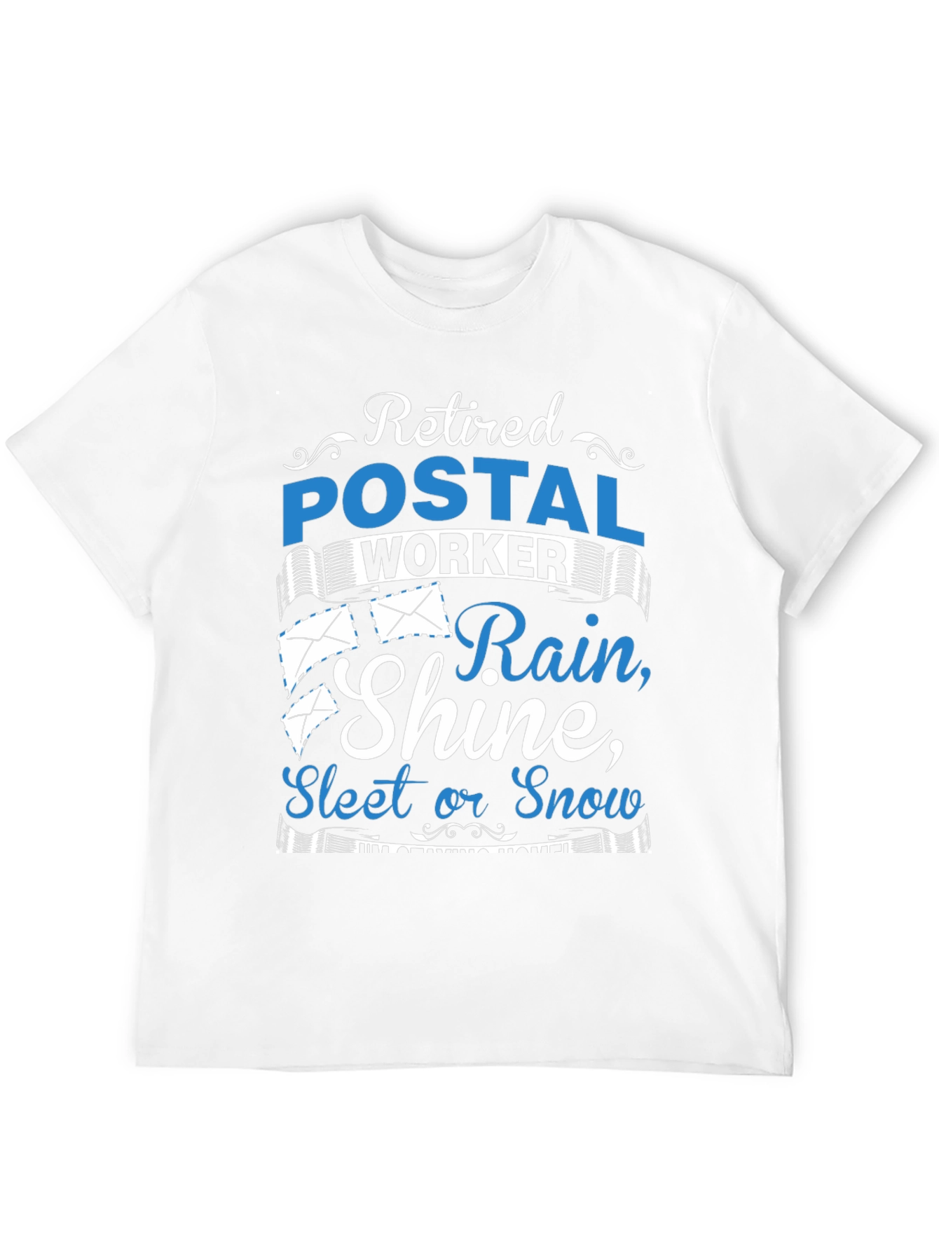 Retired Postal Worker Graphic T-Shirt