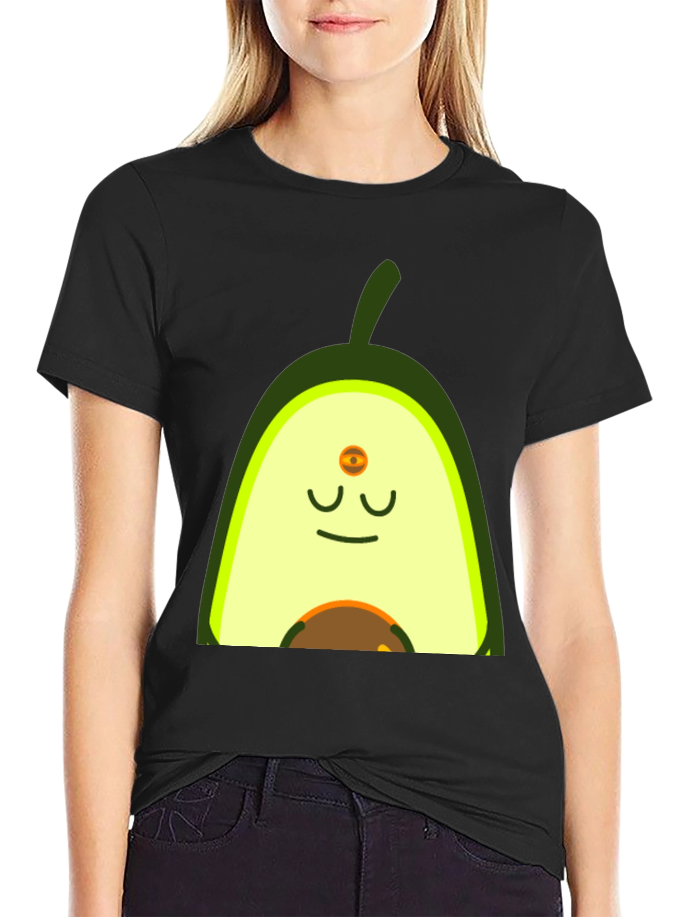 Zen Avocado Graphic Tee