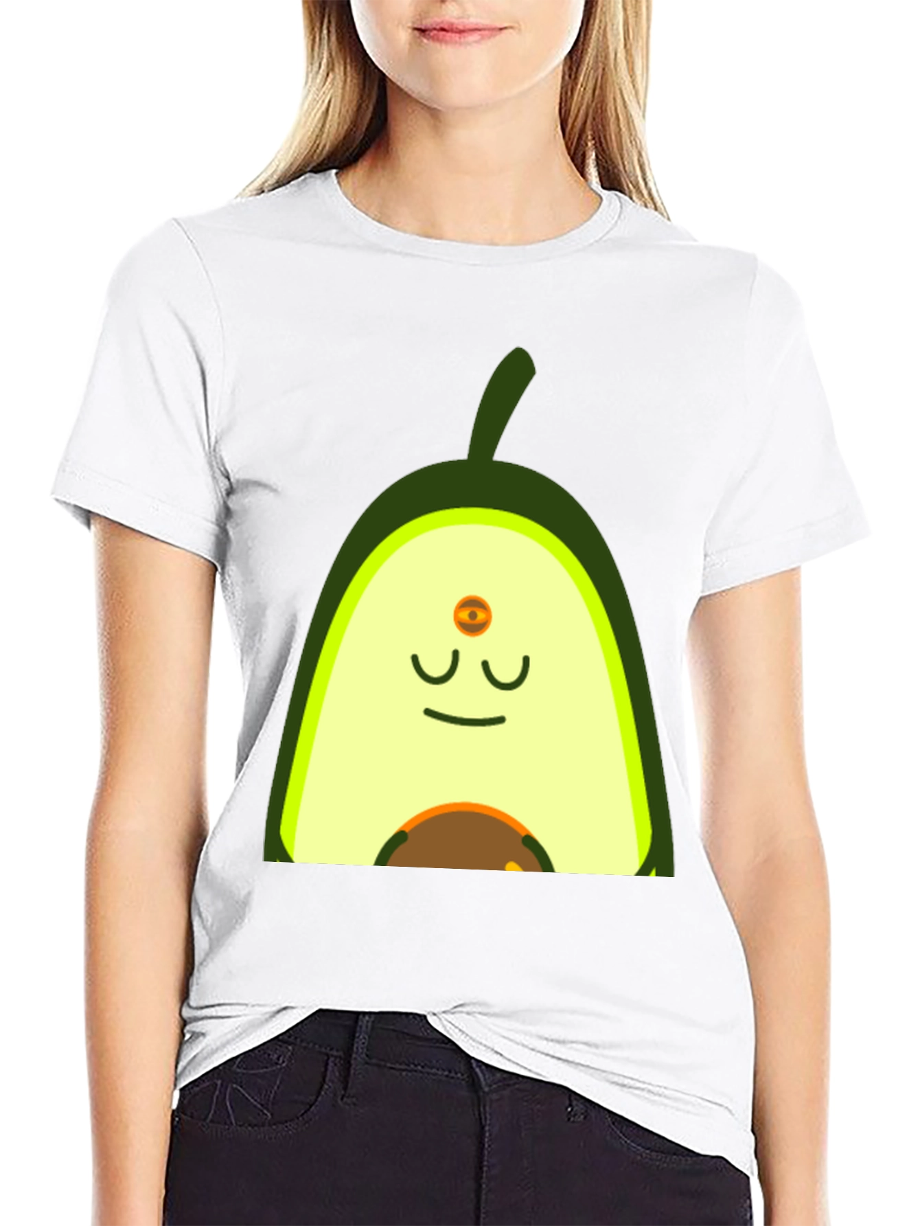 Zen Avocado Graphic Tee