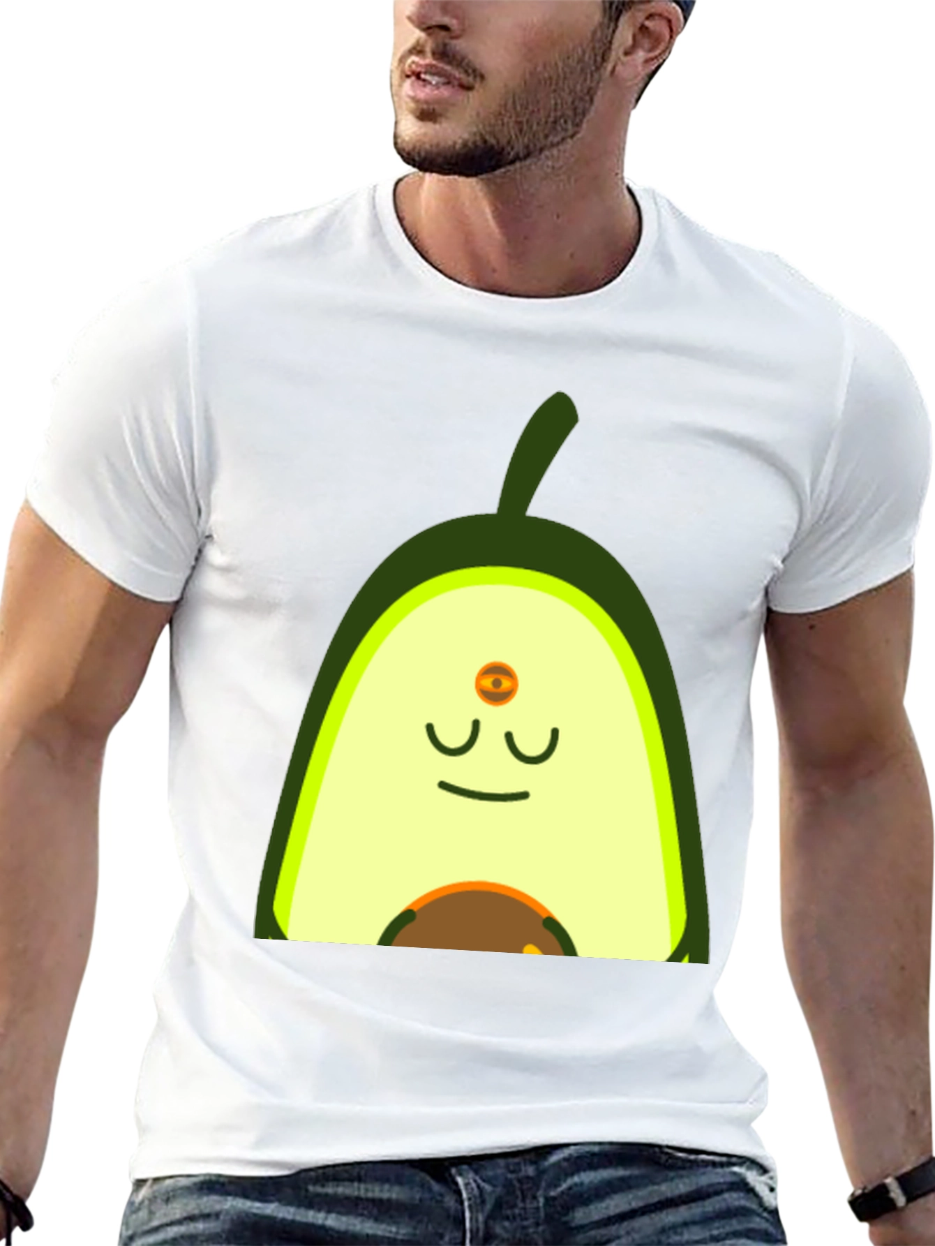 Zen Avocado Graphic Tee