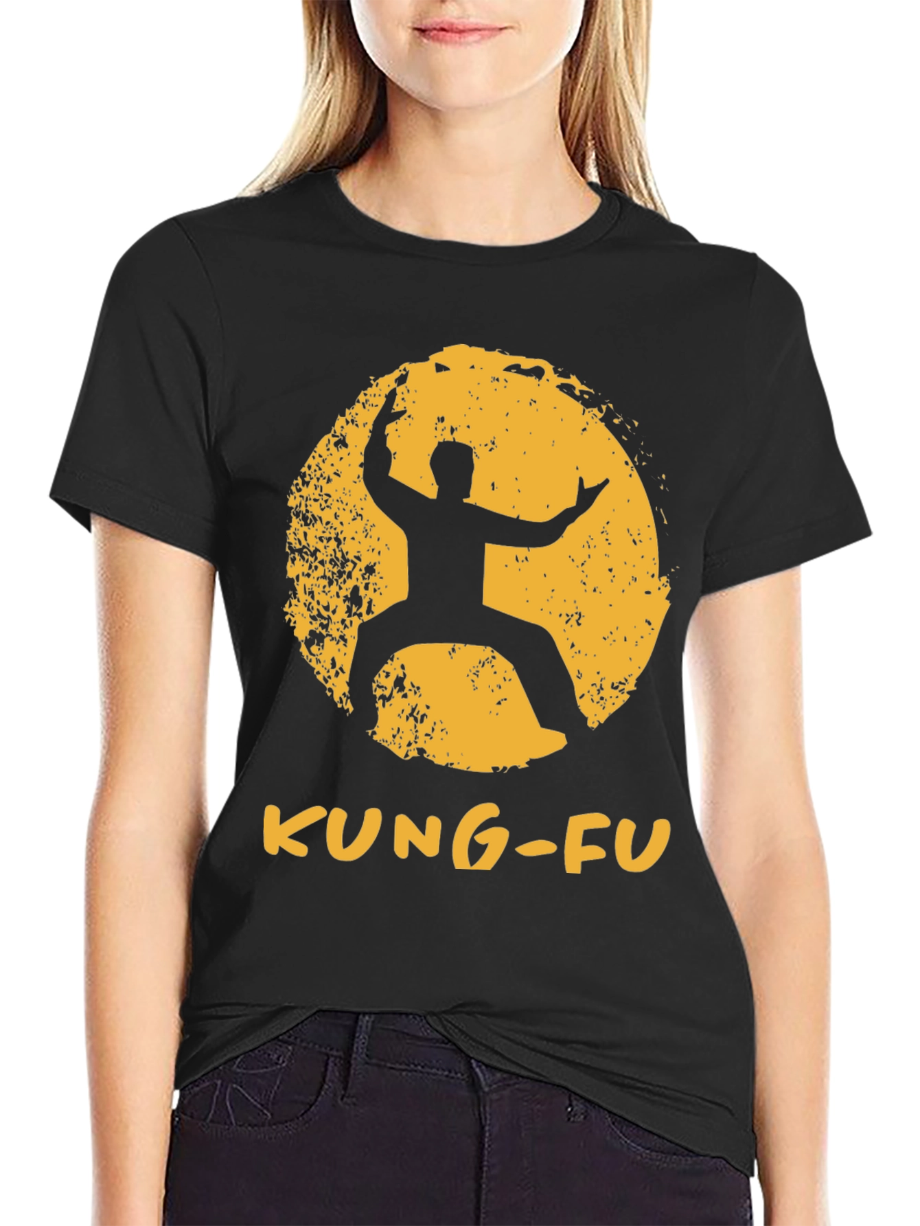Kung Fu Graphic Tee - Martial Arts Inspired T-Shirt