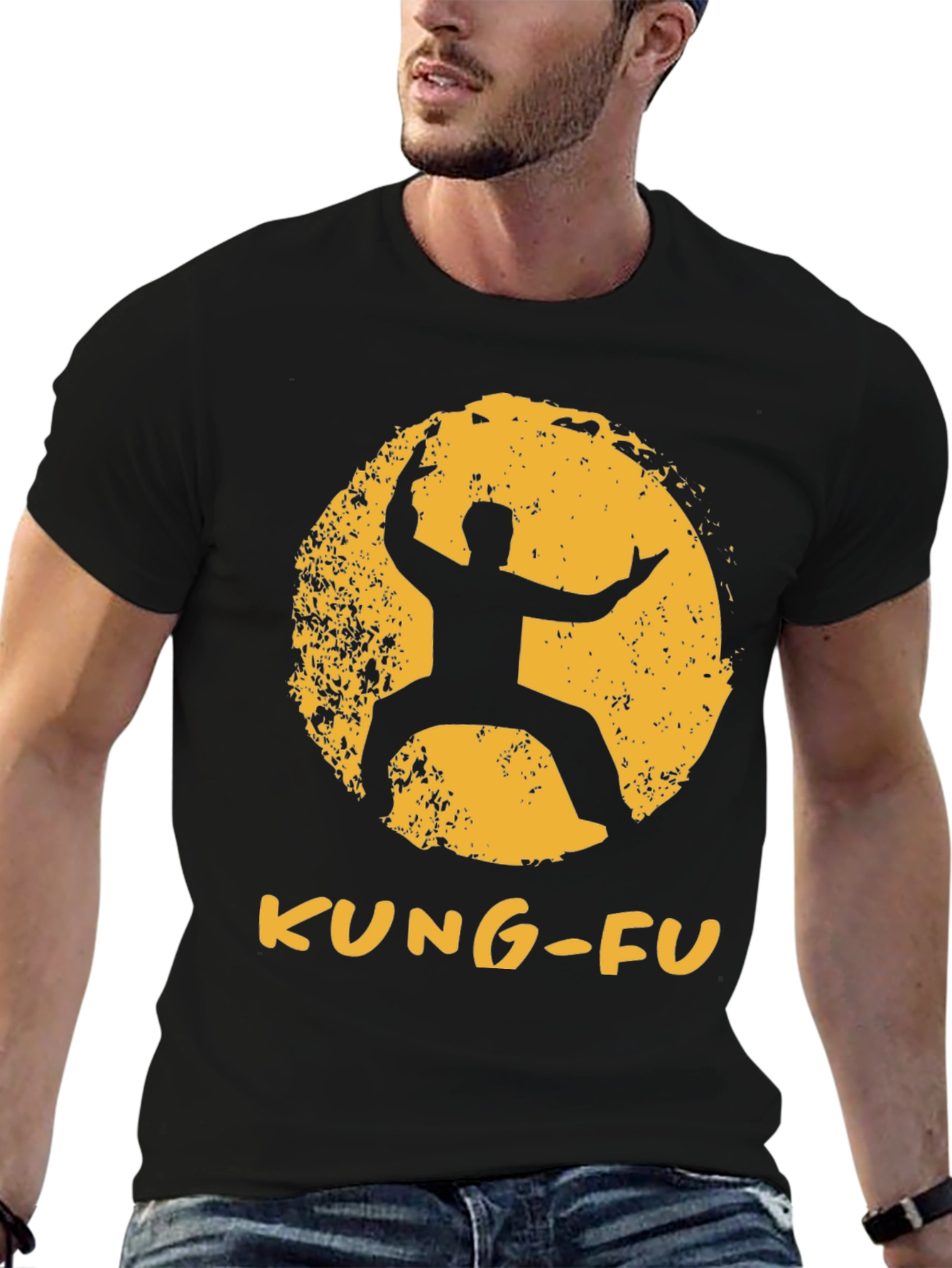 Kung Fu Graphic Tee - Martial Arts Inspired T-Shirt