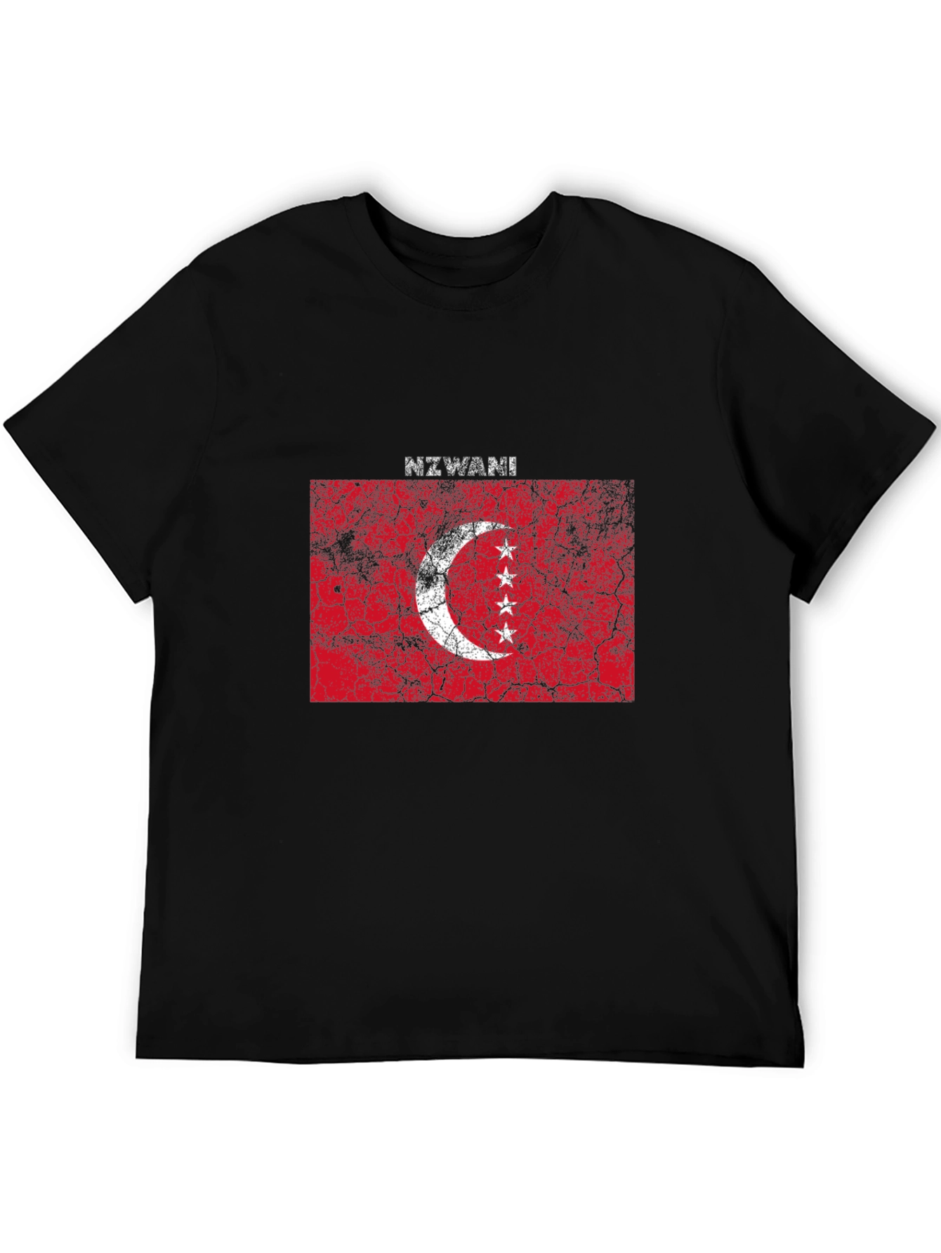 Nzwani Flag T-Shirt - Comoros Islands Pride